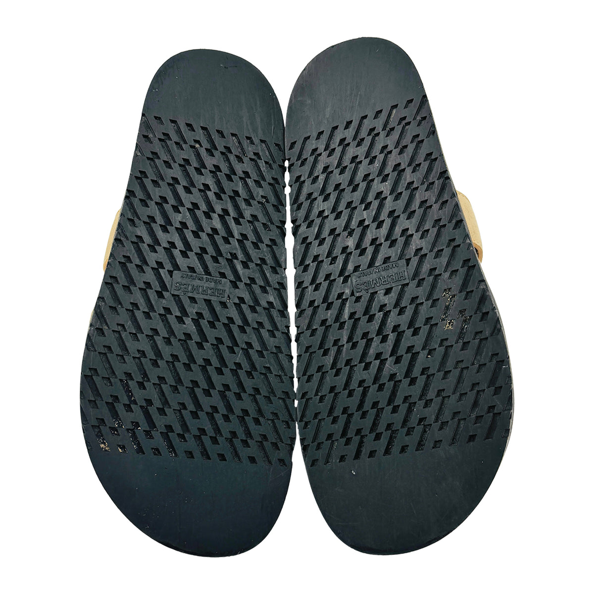 Hermes Chypre 'Golden Beige' Sandal Slippers (Size 42) - FR211115Z