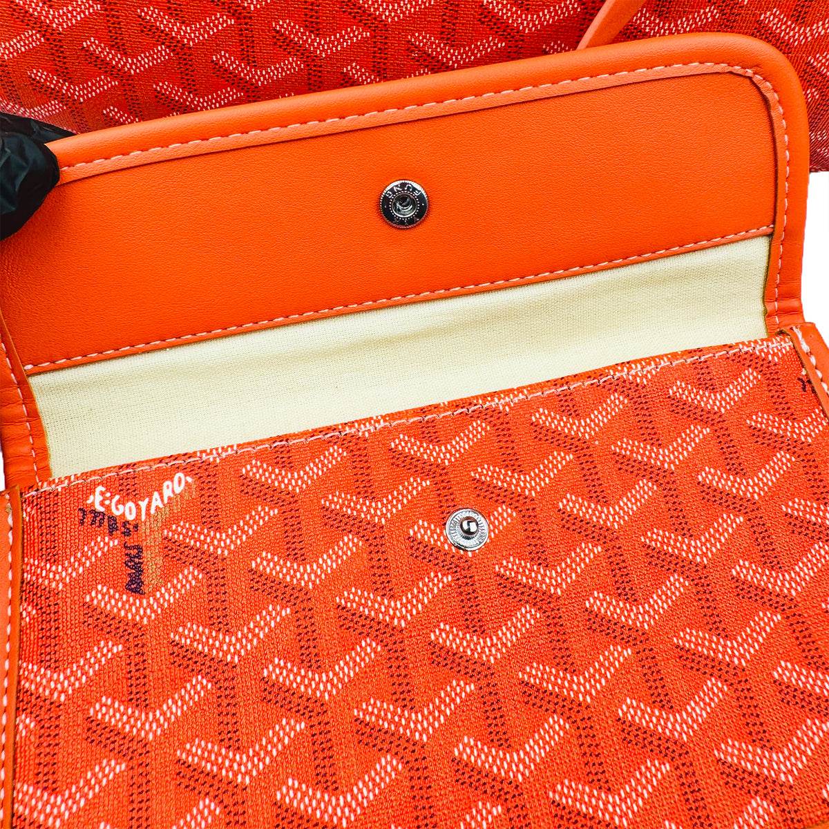 Goyard Saint Louis PM 'Bright Orange' Tote Bag
