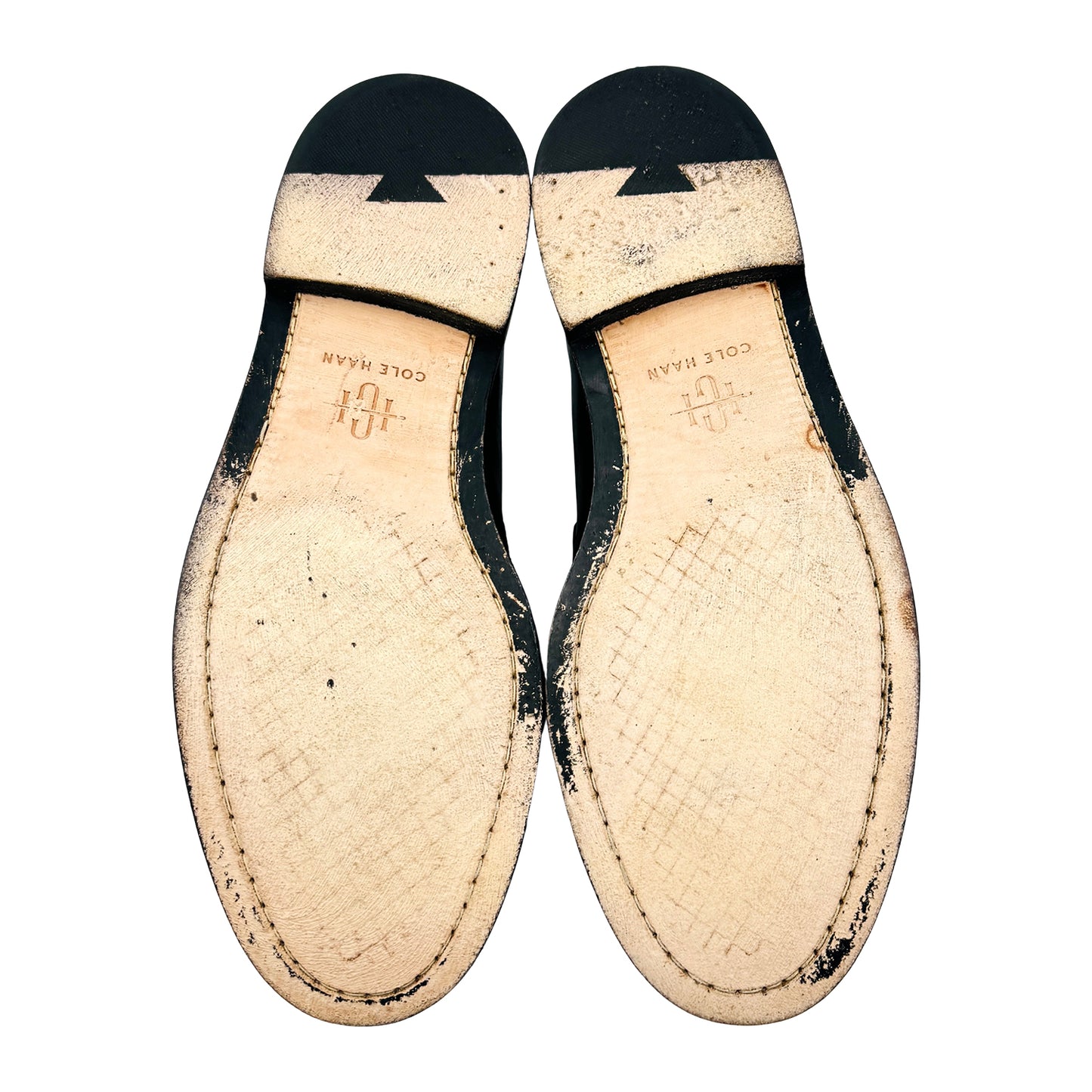 Cole Haan Black Leather Penny Loafers (Size 44/44.5) - C38736