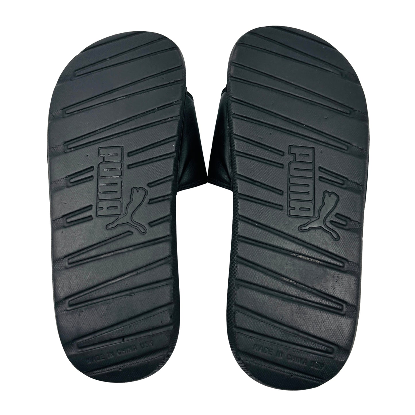 Puma Cool Cat Black EVA Slides (Size 42)