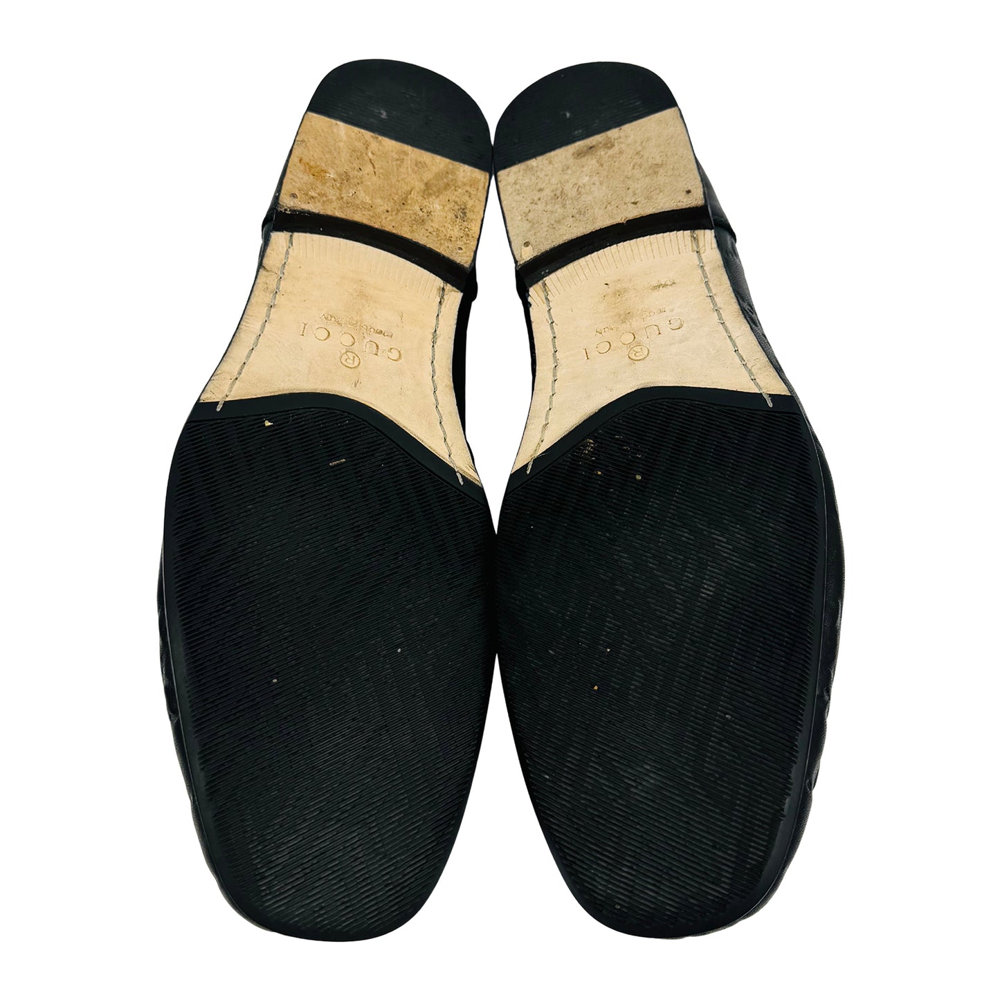 Gucci Men's GG Embossed Leather Loafers (Size 43/43.5)