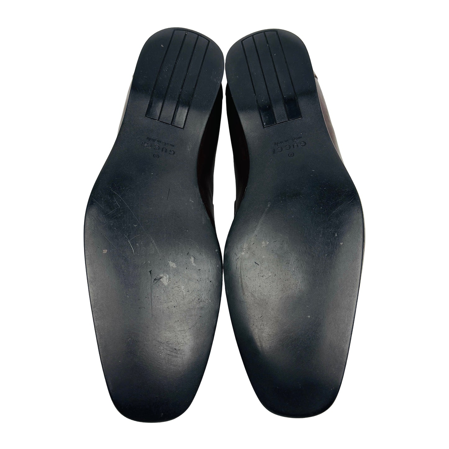 Gucci Men's Dark Brown GG Loafers (Size 44/44.5) - 181827