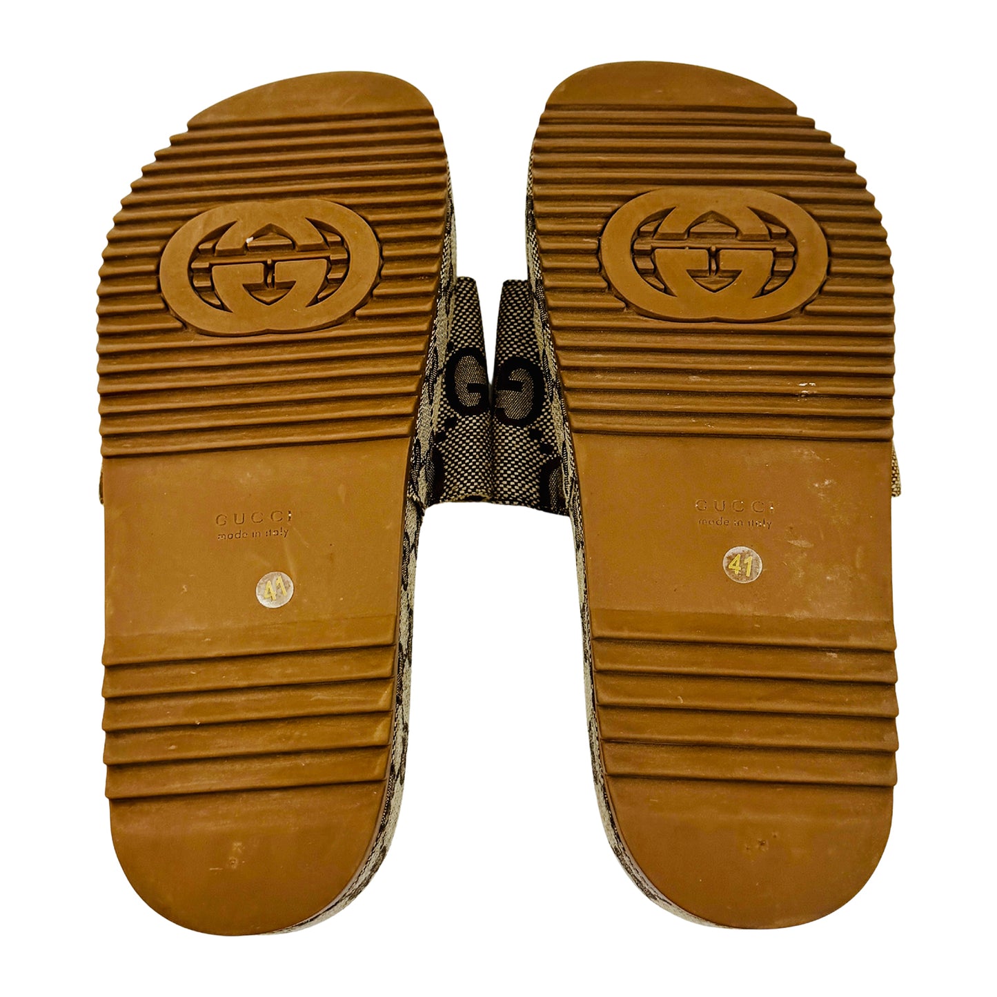 Gucci Angelina Platform Sandal Slides (Size 41) - 623212 UKO00 2580
