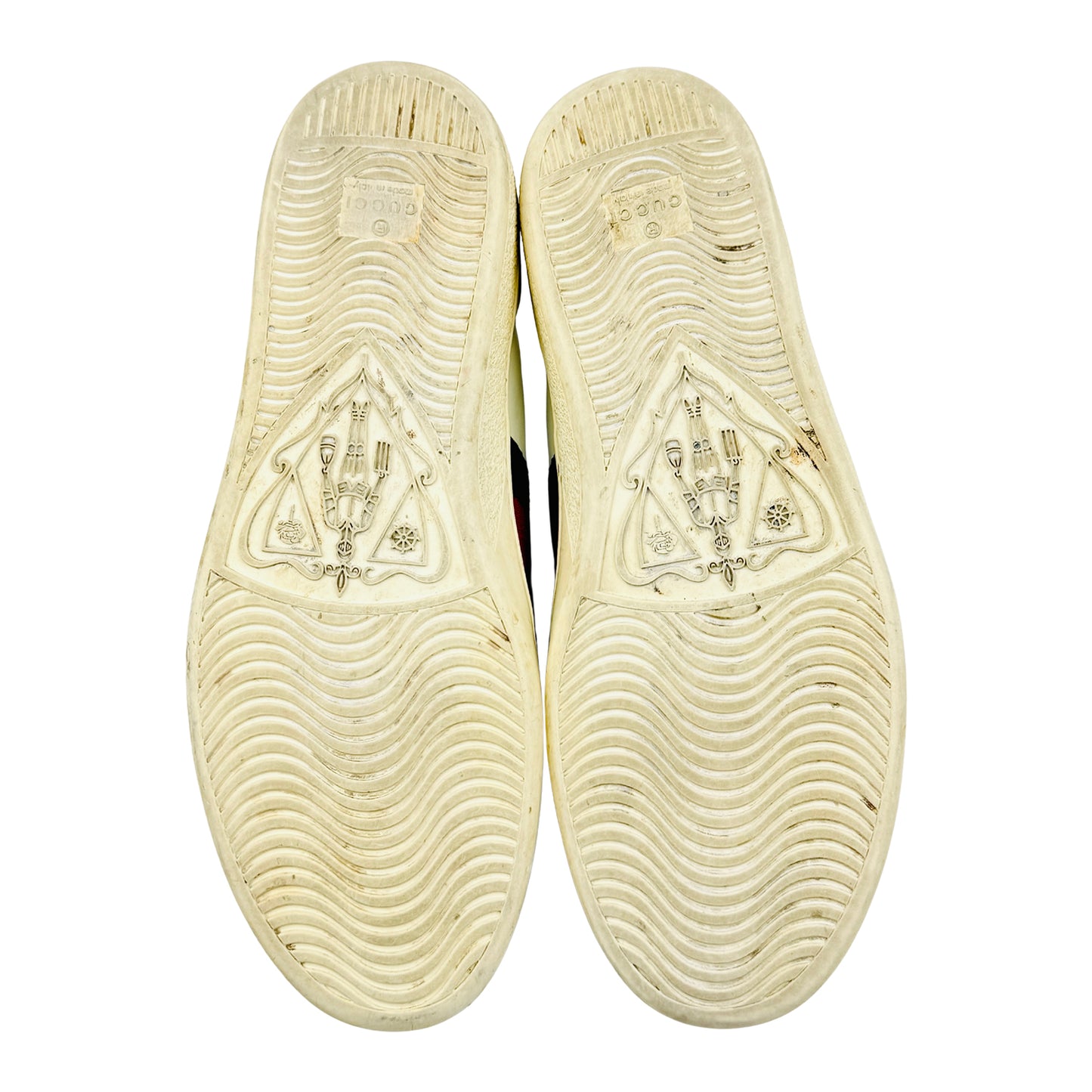 Gucci Ace Embroidered Snake Sneakers (Size 39) - 456230