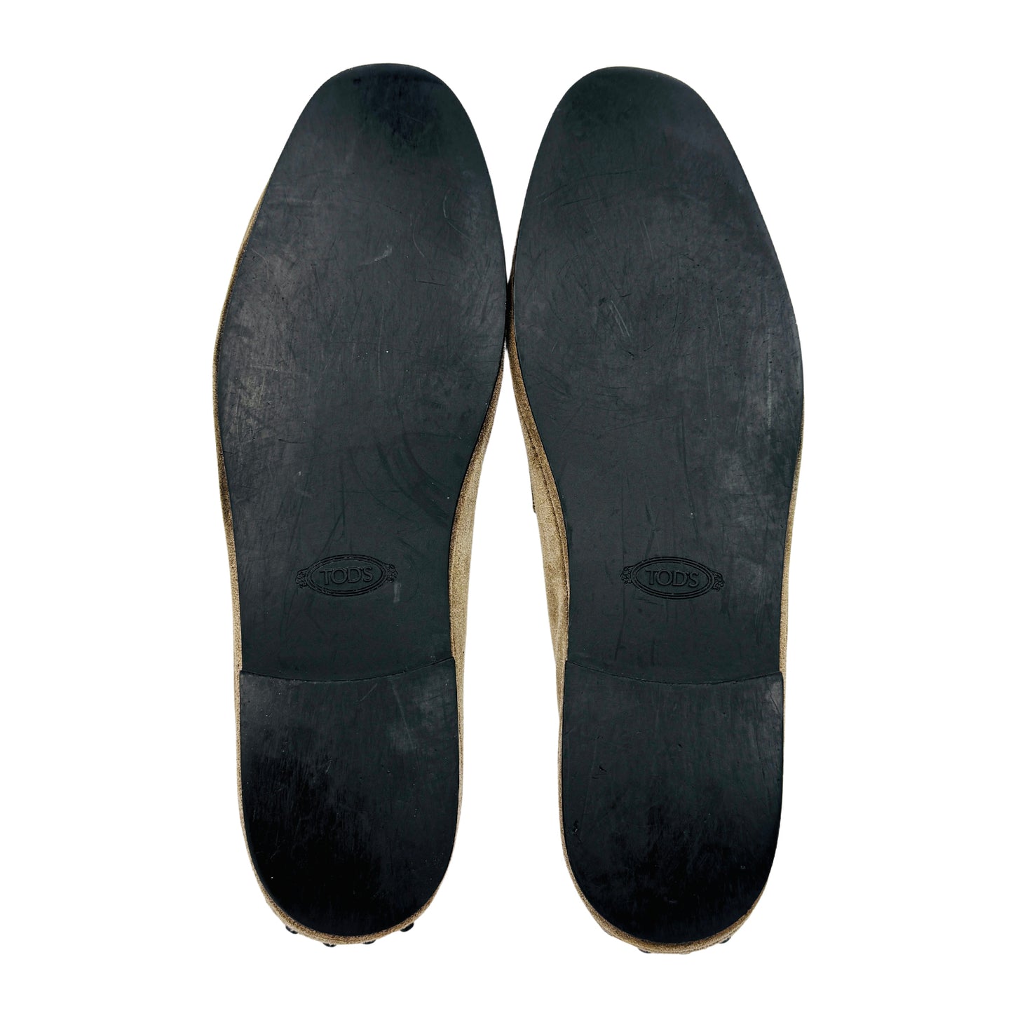 Tod's Gommino Suede Penny Brown Loafers (Size 43.5/44)