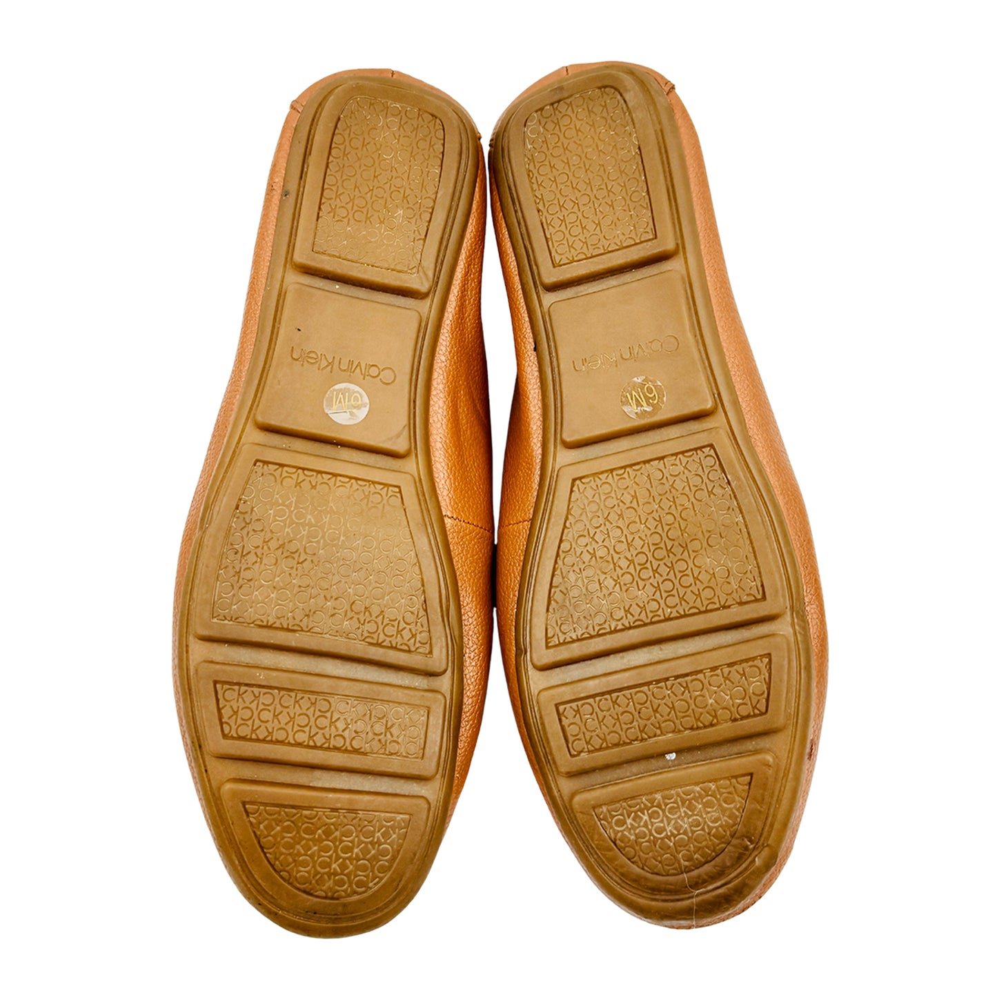 Calvin Klein Layne 'Cognac Brown' Loafers (Size 38)