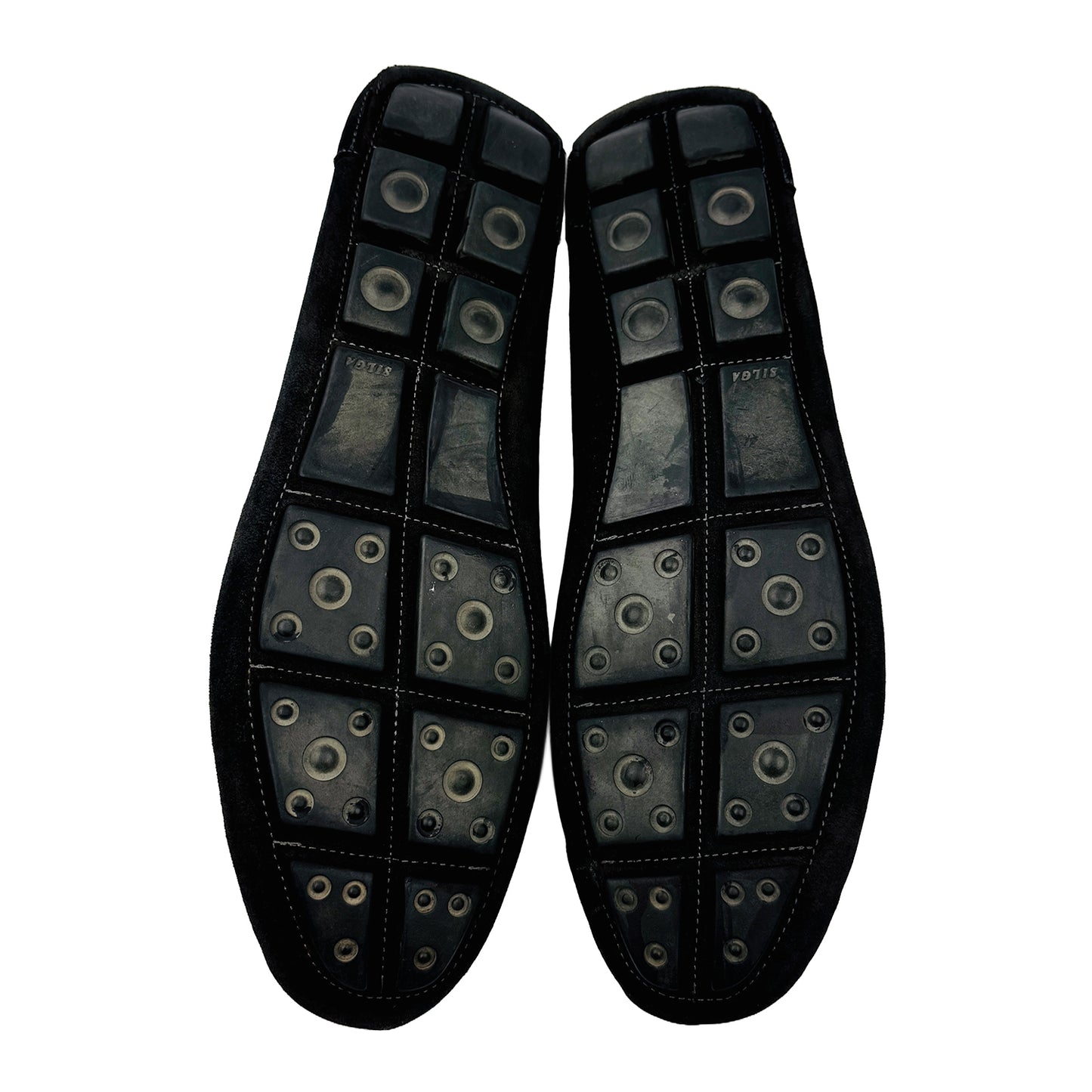Givenchy Men's Black Suede Loafers (Size 46)