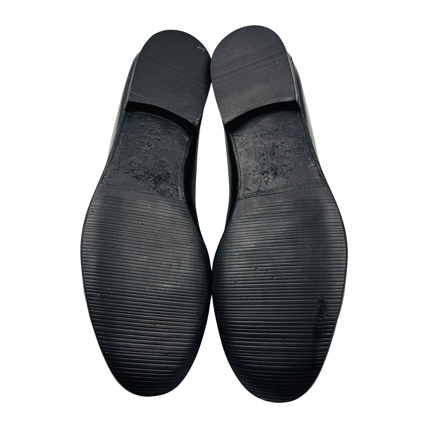 Gucci Men's Black Leather Horsebit Loafers (Size 42.5)