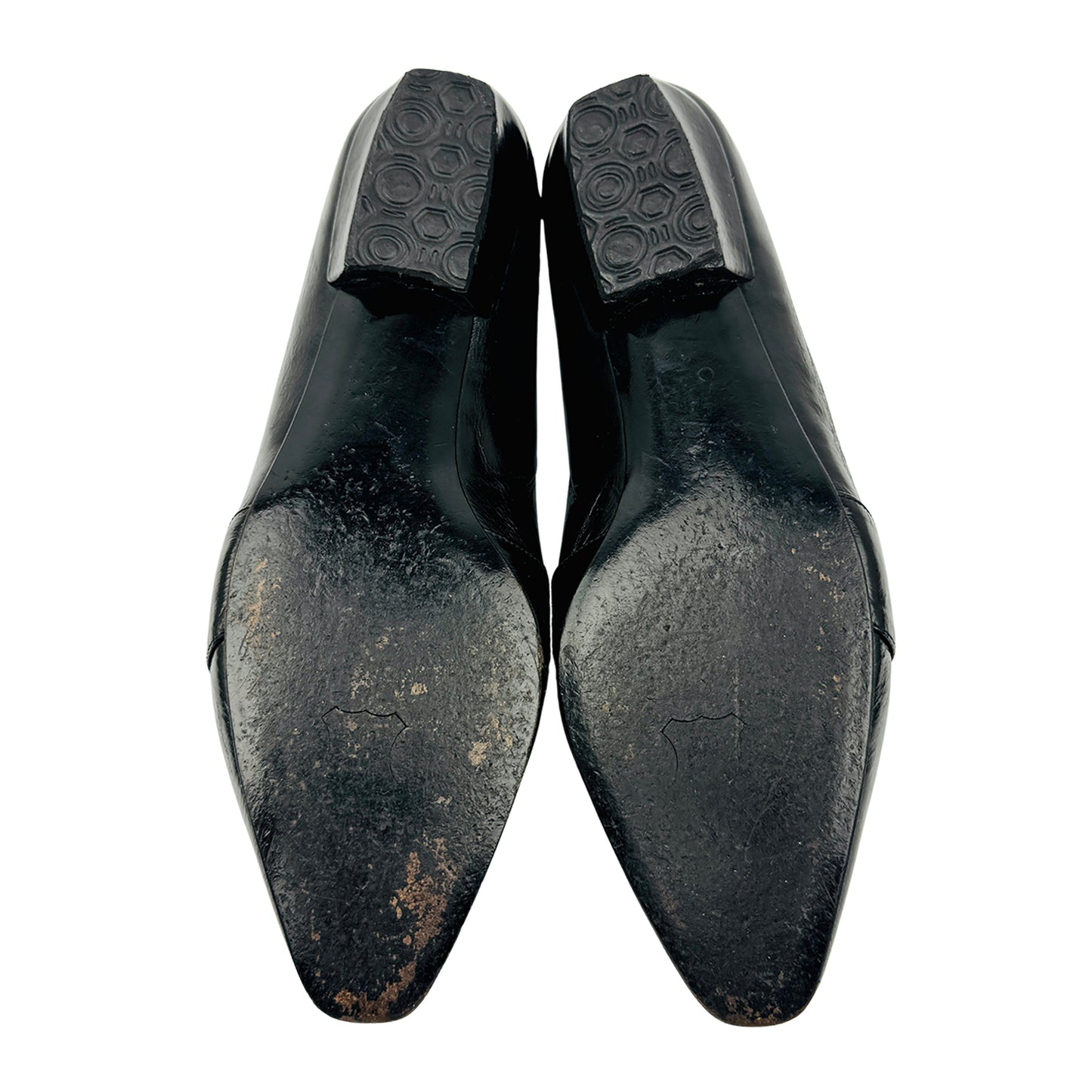 Christian Dior Women's Black Patent Leather Pumps (Size 38)