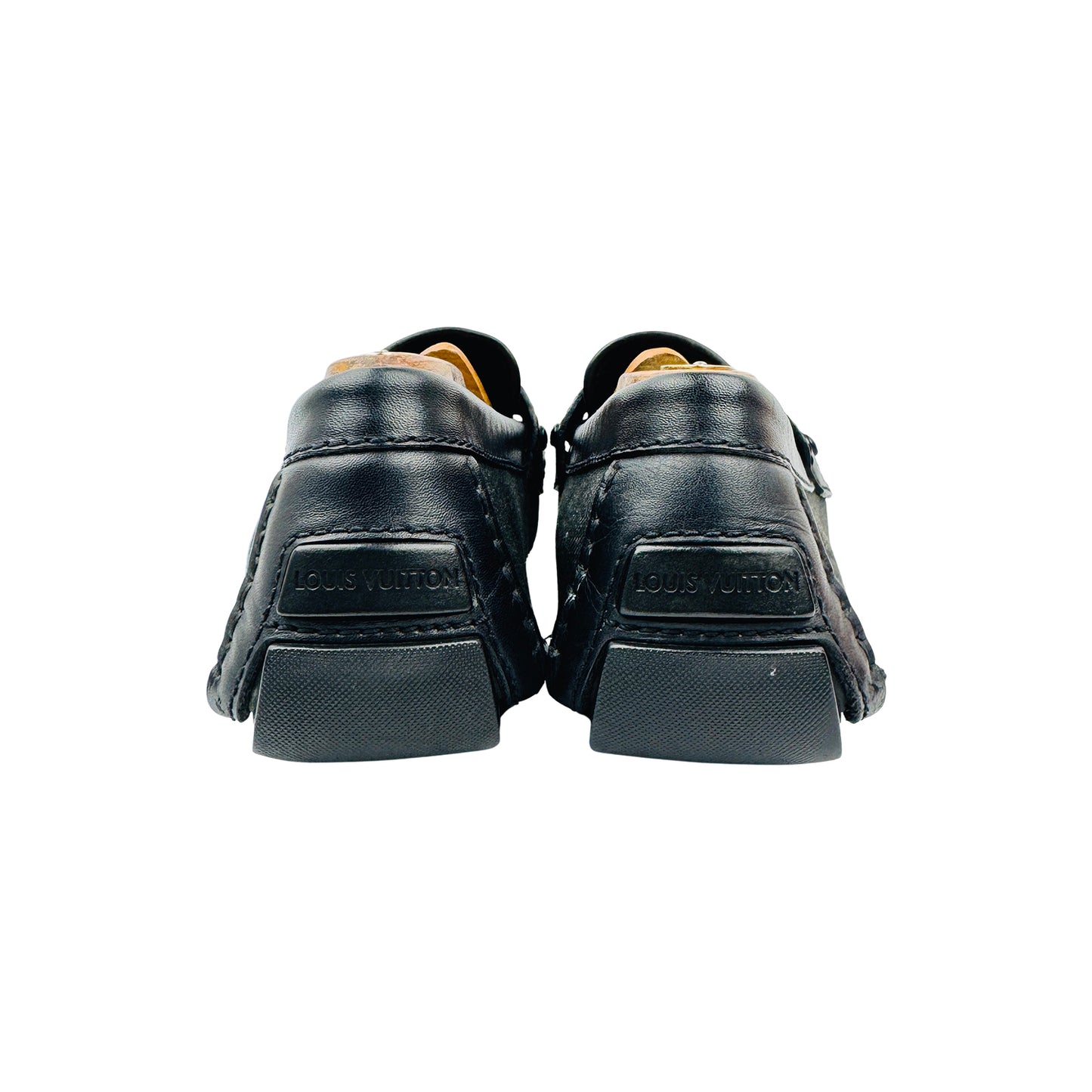 Louis Vuitton Monte Carlo Black Loafers (Size 43)