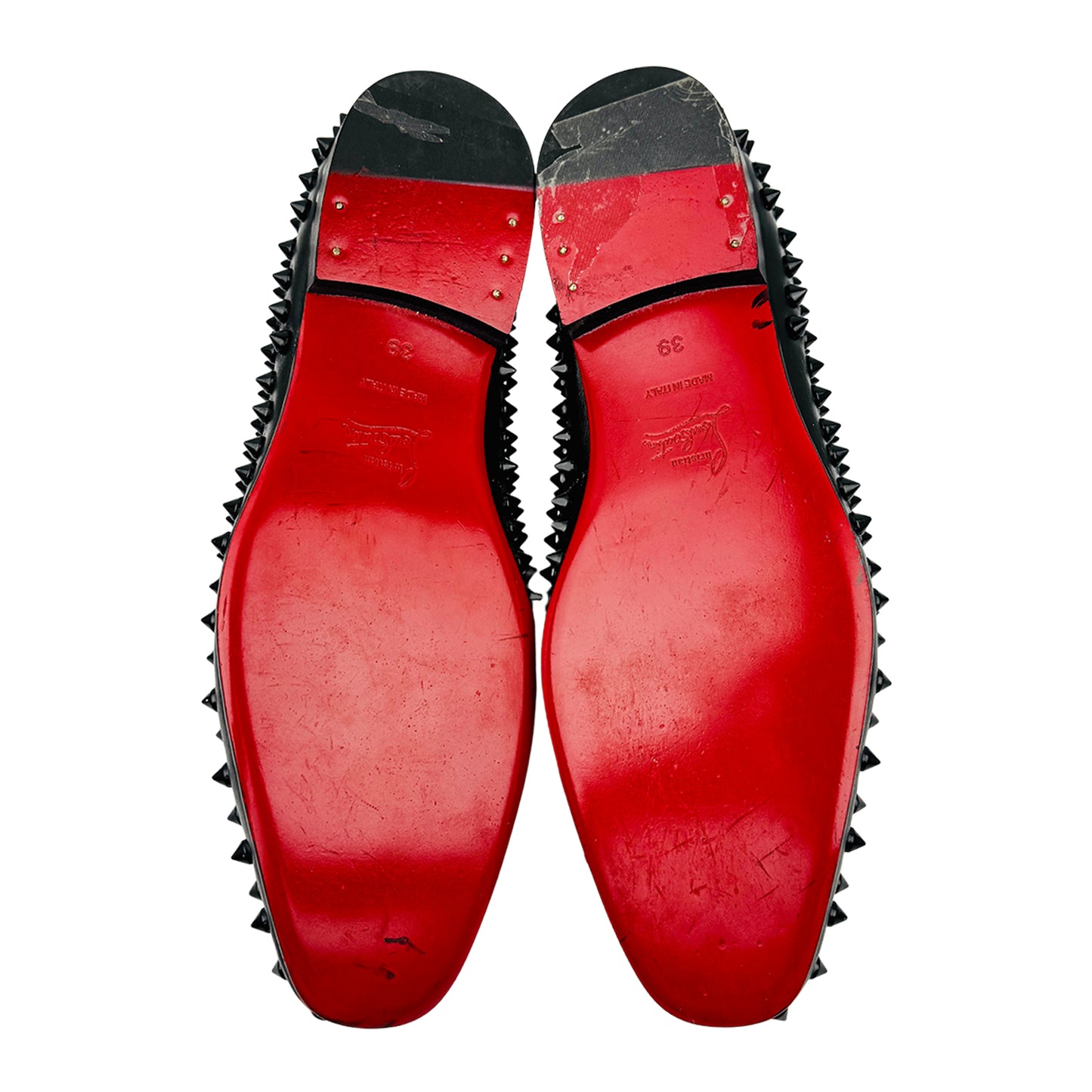 Christian Louboutin Dandelion Spikes Loafers (Size 39)