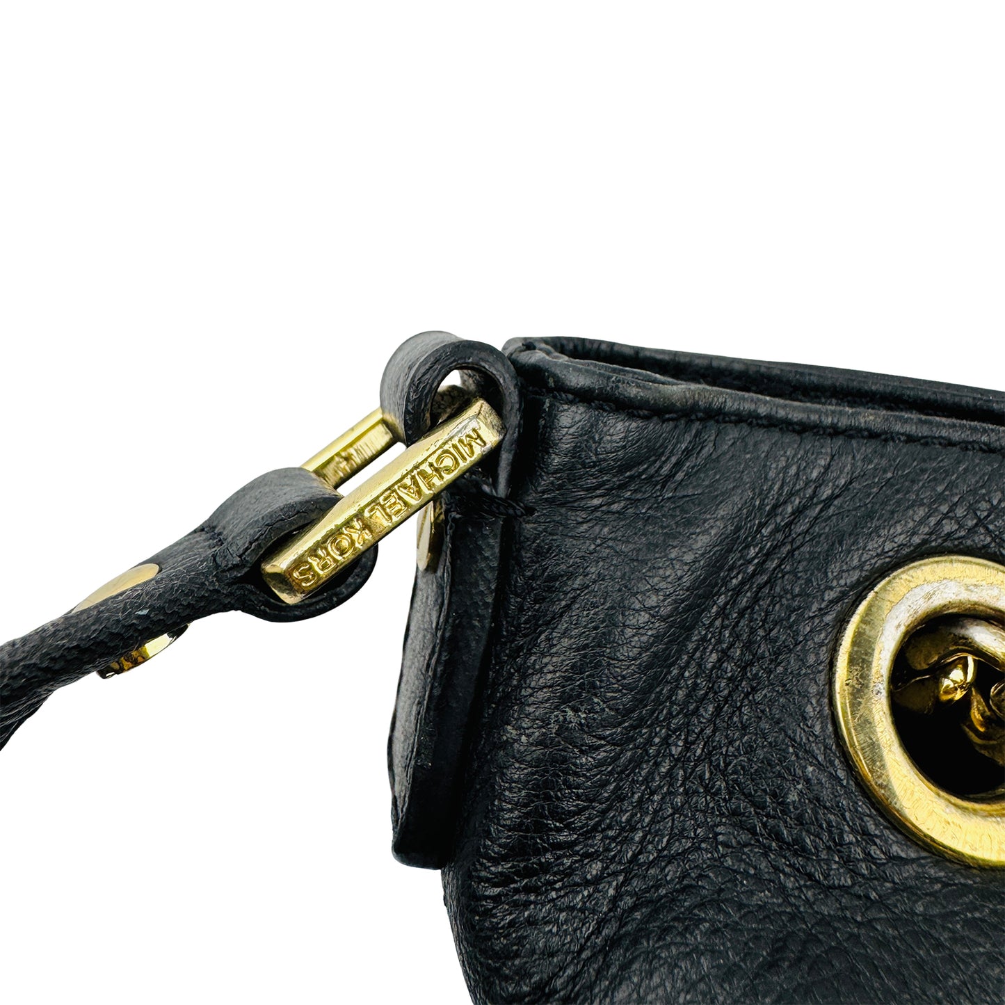 Michael Kors Jet Set Large Chain Black Tote Bag