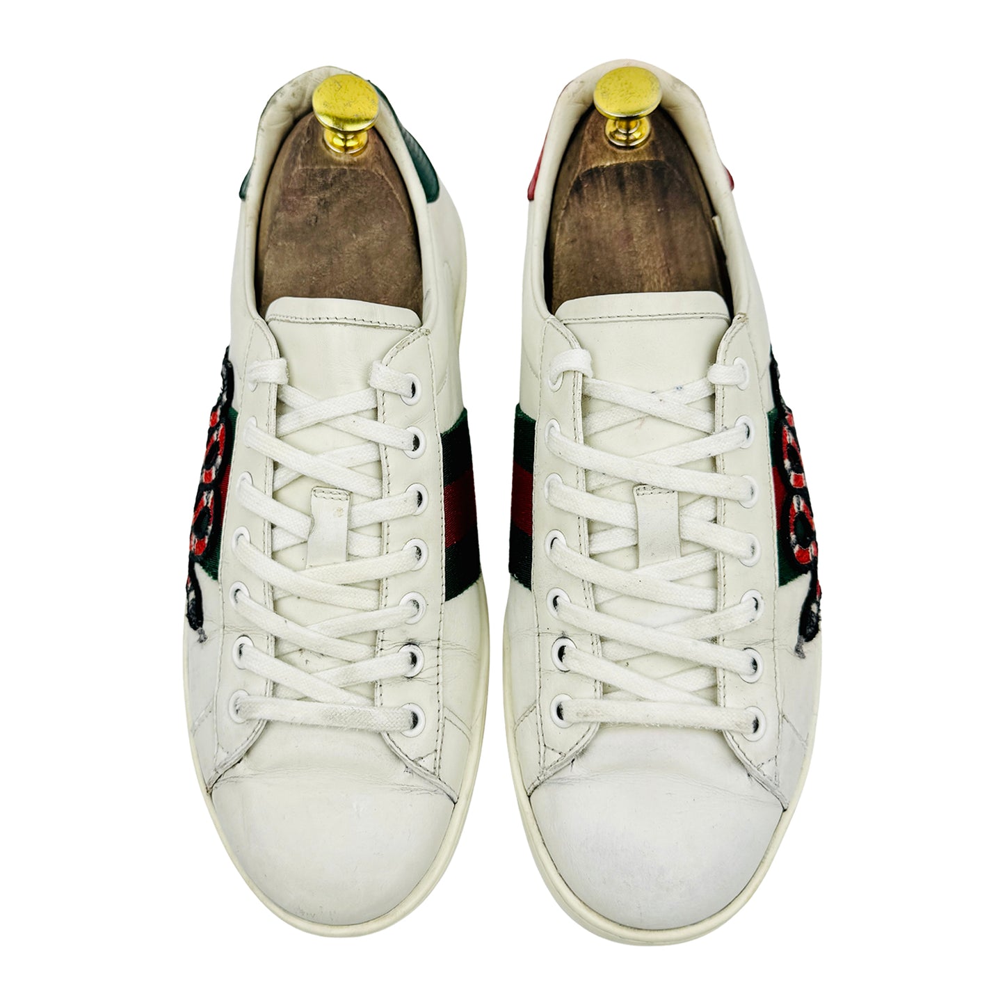 Gucci Ace 'Embroidered Snake' Sneakers (Size 40) - 456230