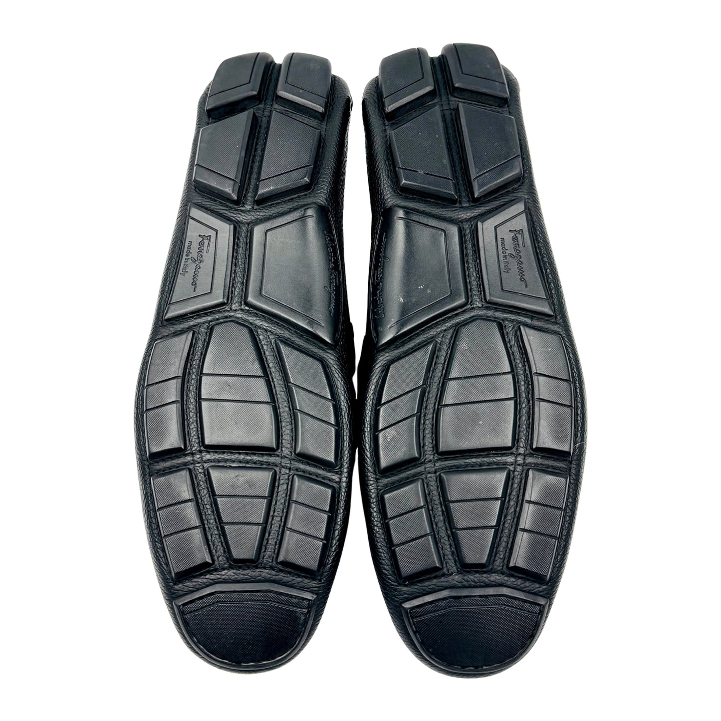 Salvatore Ferragamo Gancini Driver Loafers (Size 45) - 713330