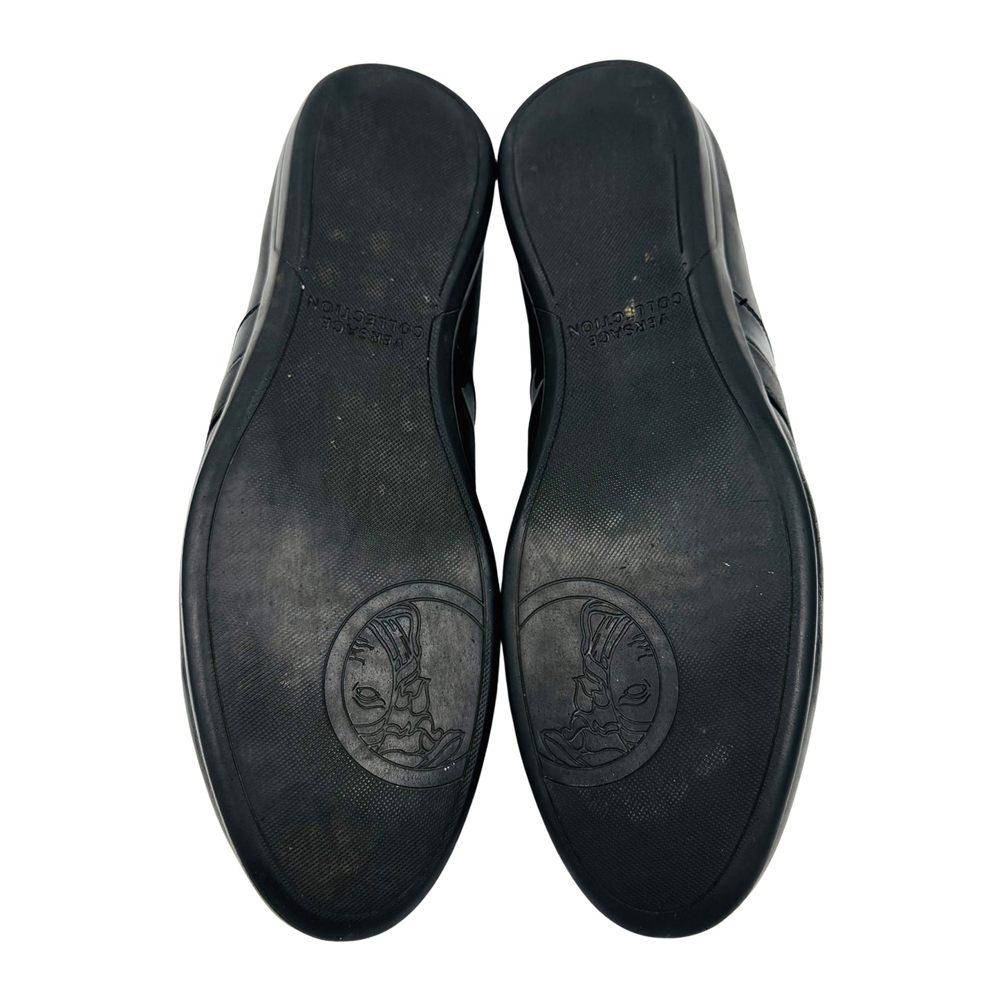 Versace Collection Men's Black Sneakers (Size 45/45.5) - V900 677