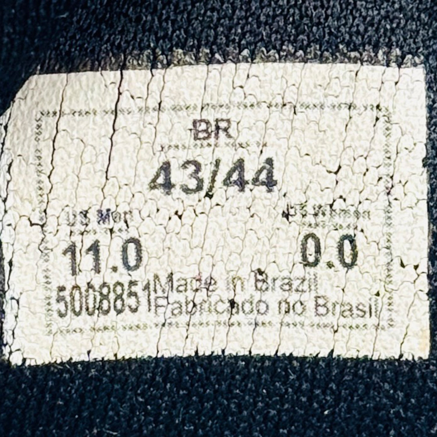 Inside Made, Code, Size printing image of Vans Men's La Costa Slide-On Slippers (Size 43/44) - VAN200006700100