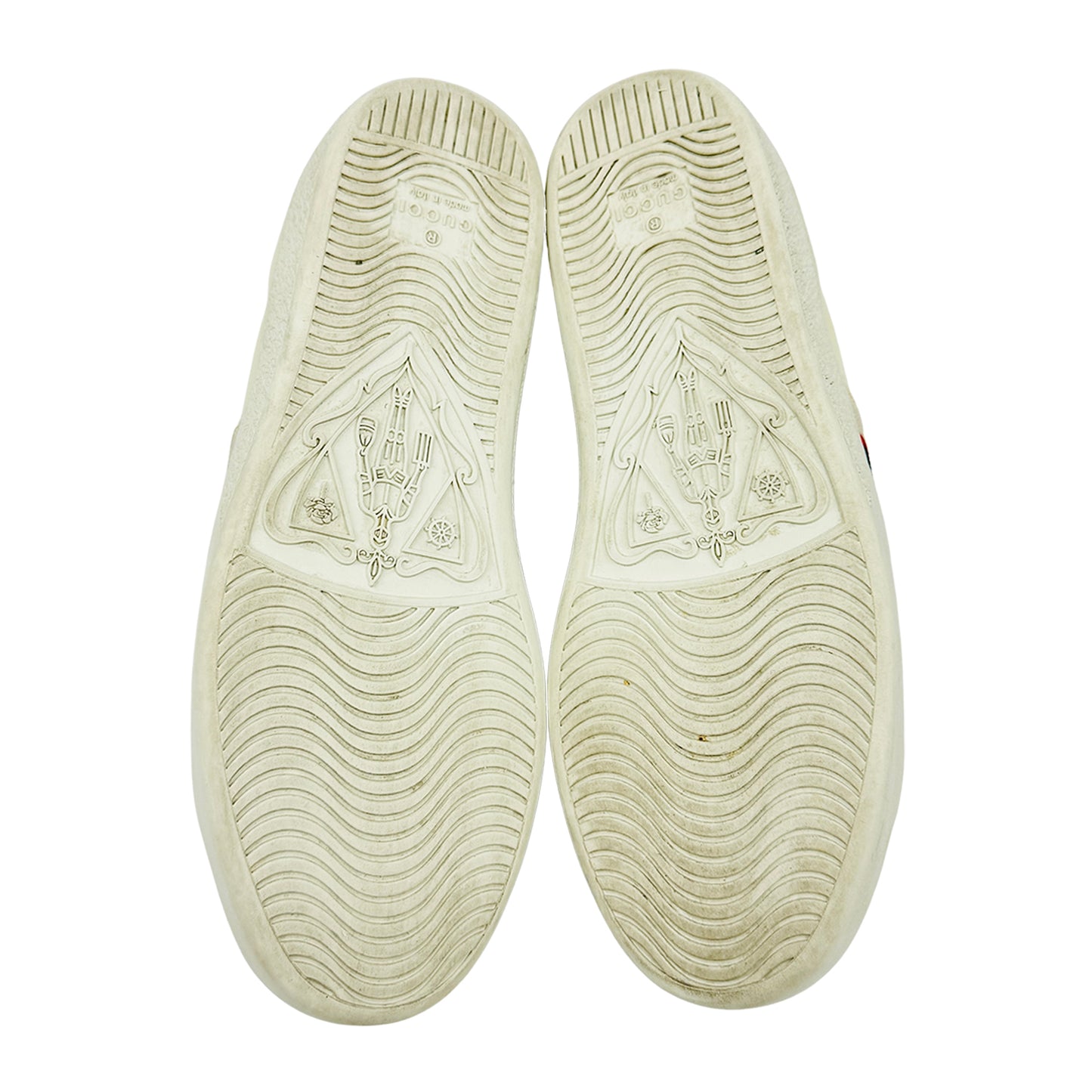 Gucci Women's ACE Leather Sneakers (Size 37/37.5)