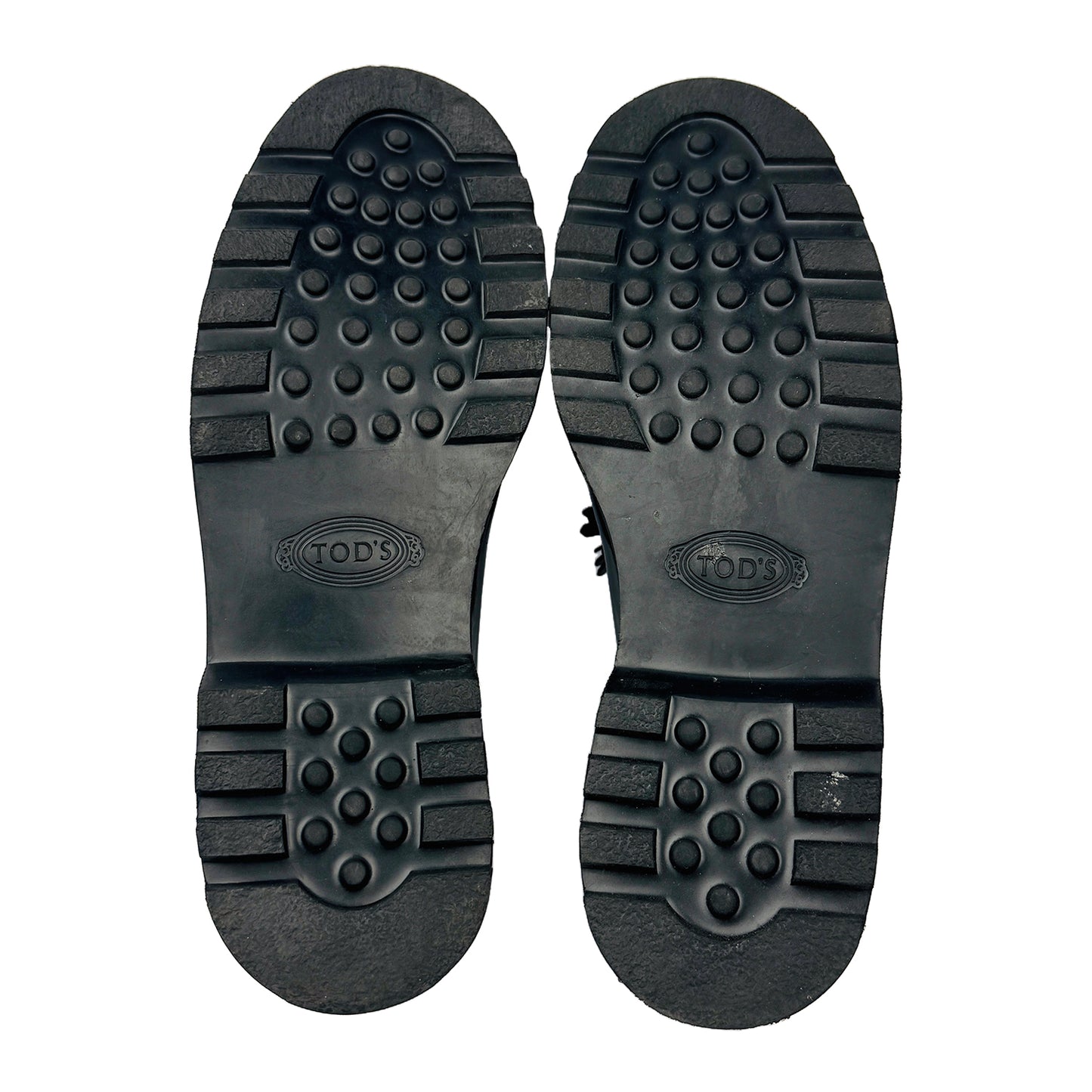 Outsole image of Tod's Women's Black Kate Loafers (Size 39) - XXW80C0DF40SHAB999