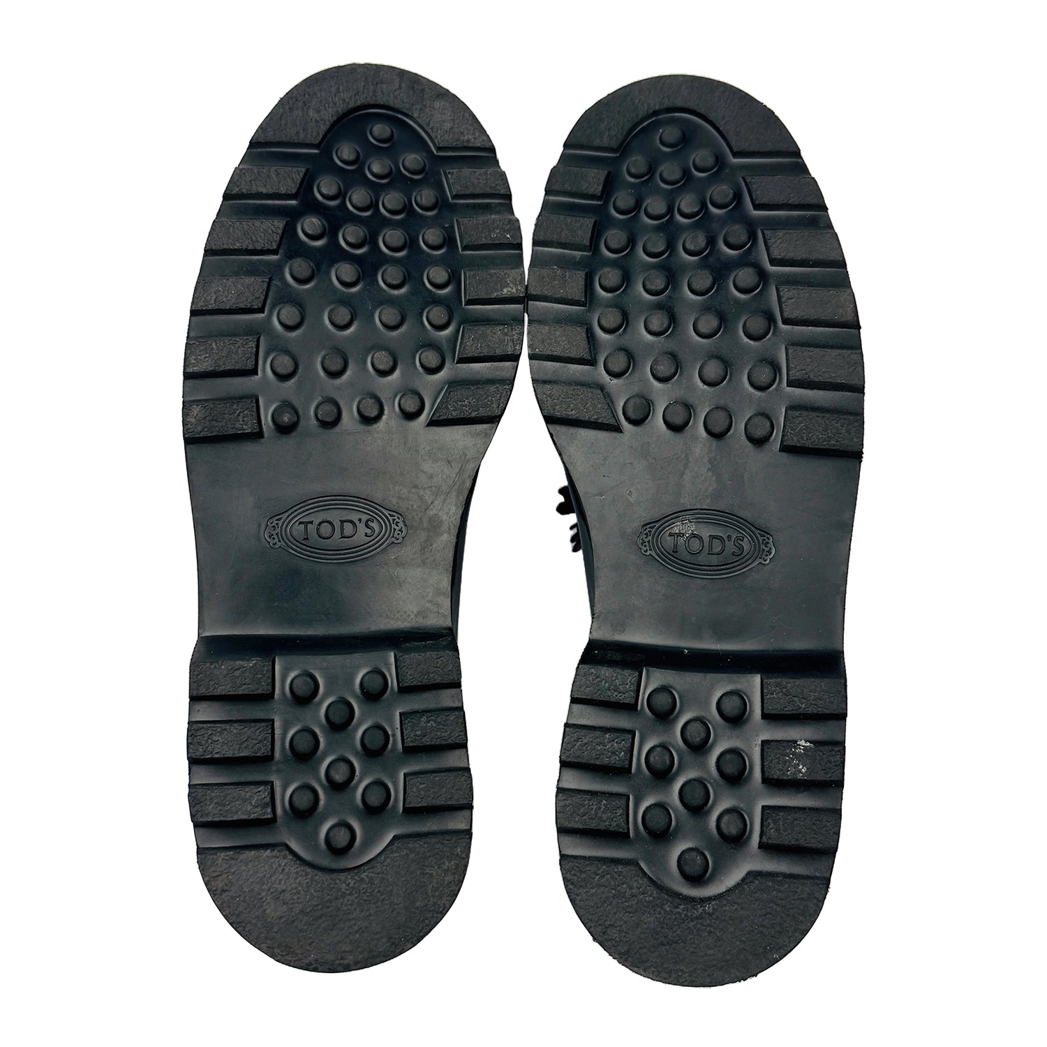 Outsole image of Tod's Women's Black Kate Loafers (Size 39) - XXW80C0DF40SHAB999