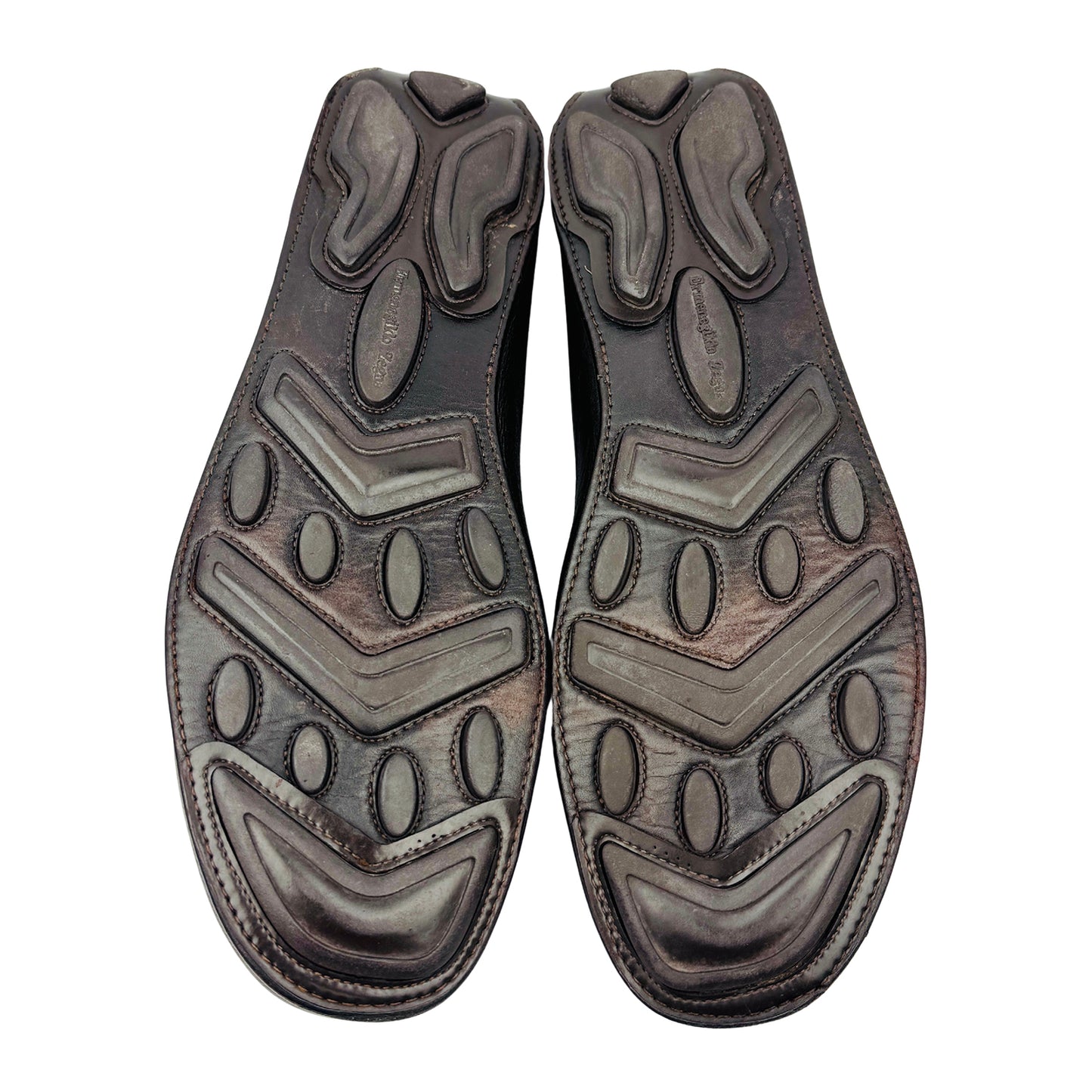Ermenegildo Zegna Dark Brown Leather Loafers (Size 42.5/43)