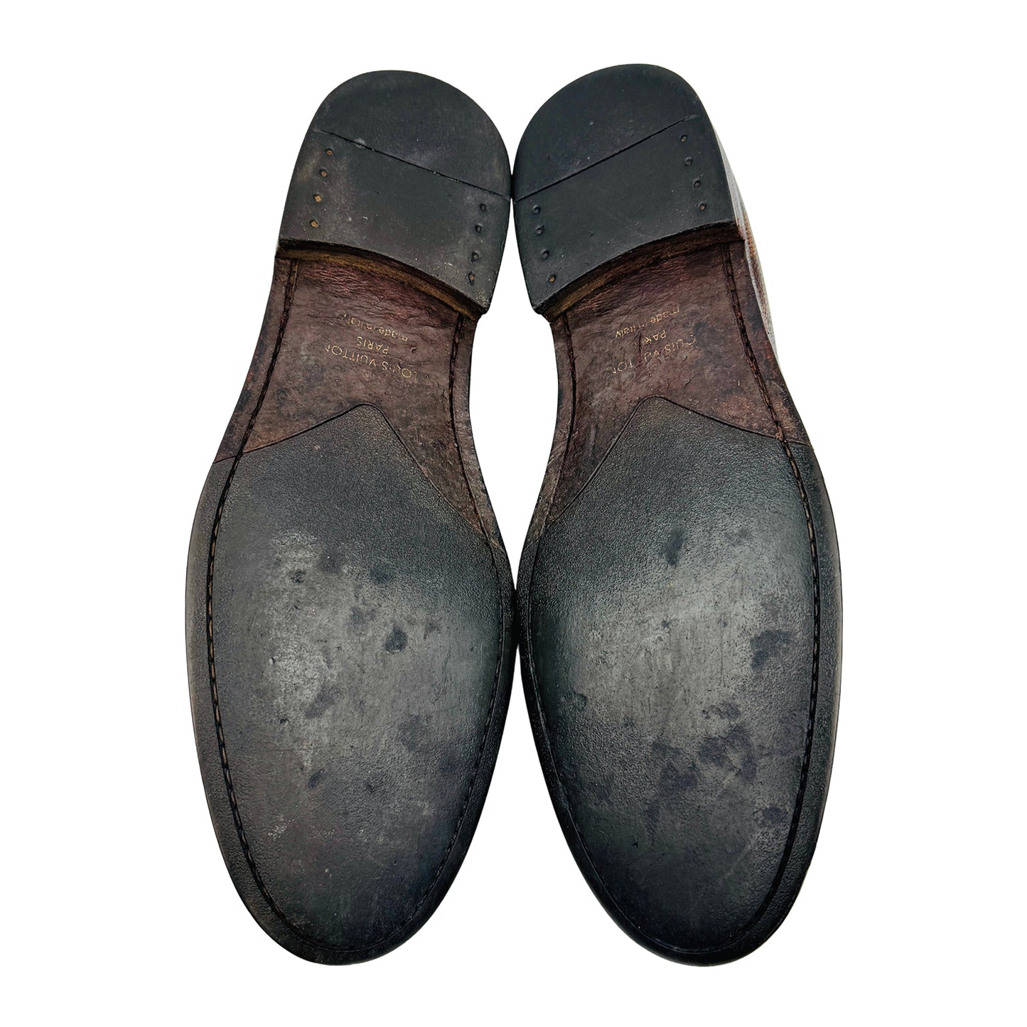 Louis Vuitton Major Brown Damier Loafers (Size 42.5)