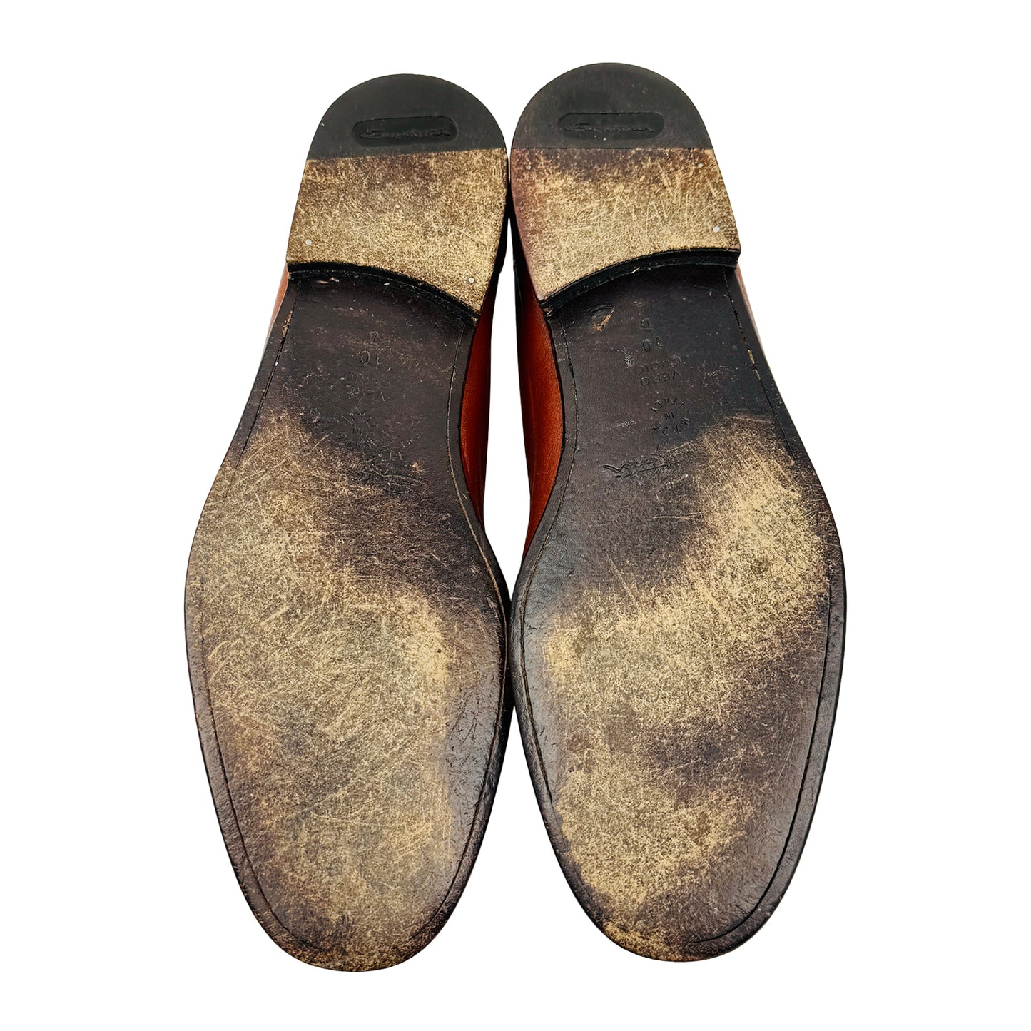 Santoni Men's Brown Penny Loafers (Size 43) - 20110015
