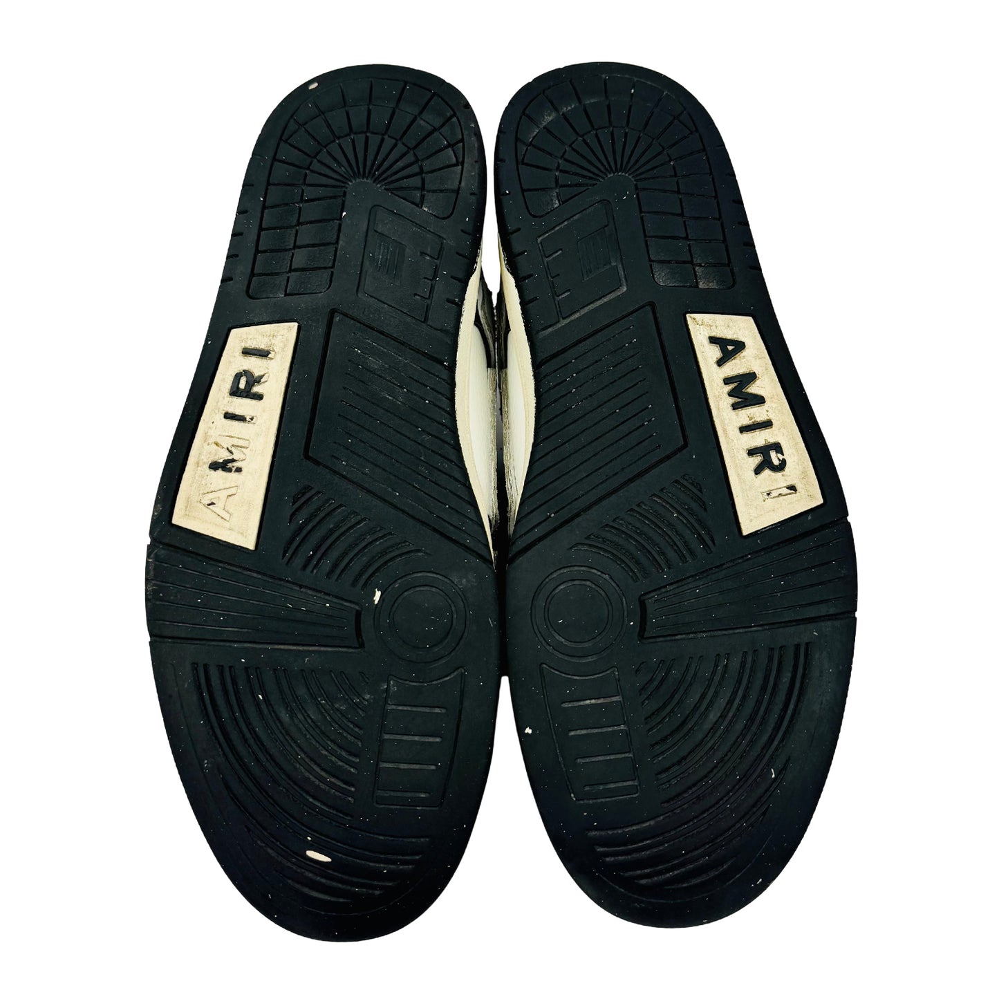 Amiri Men's Skel 'White Black' Sneakers (Size 44) - 2182001