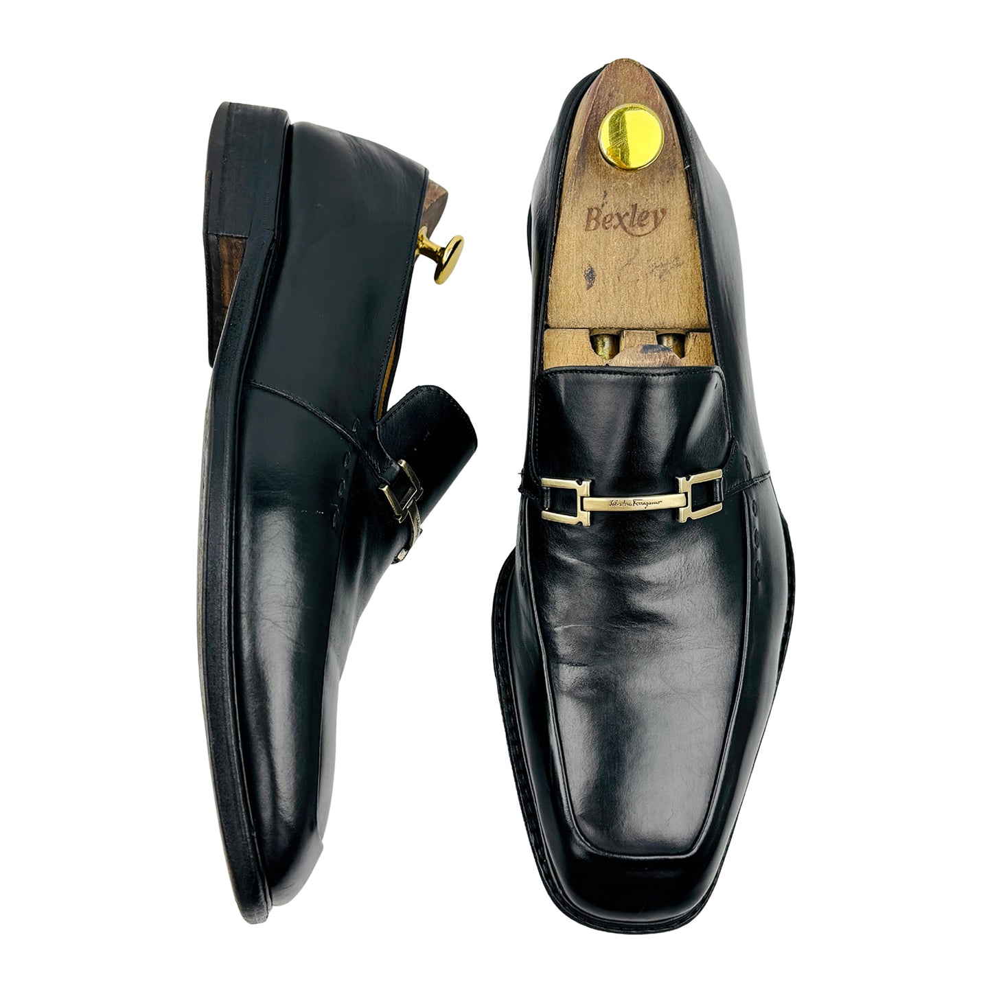 Salvatore Ferragamo Gancini Bit Loafers (Size 42.5)