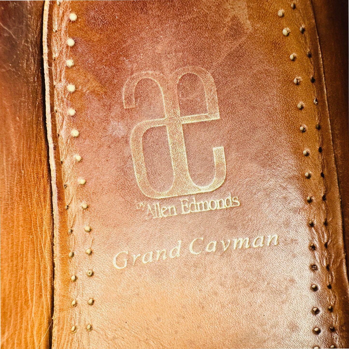 Allen Edmonds Grand Cayman Croc Embossed Loafers (Size 44) - 42110