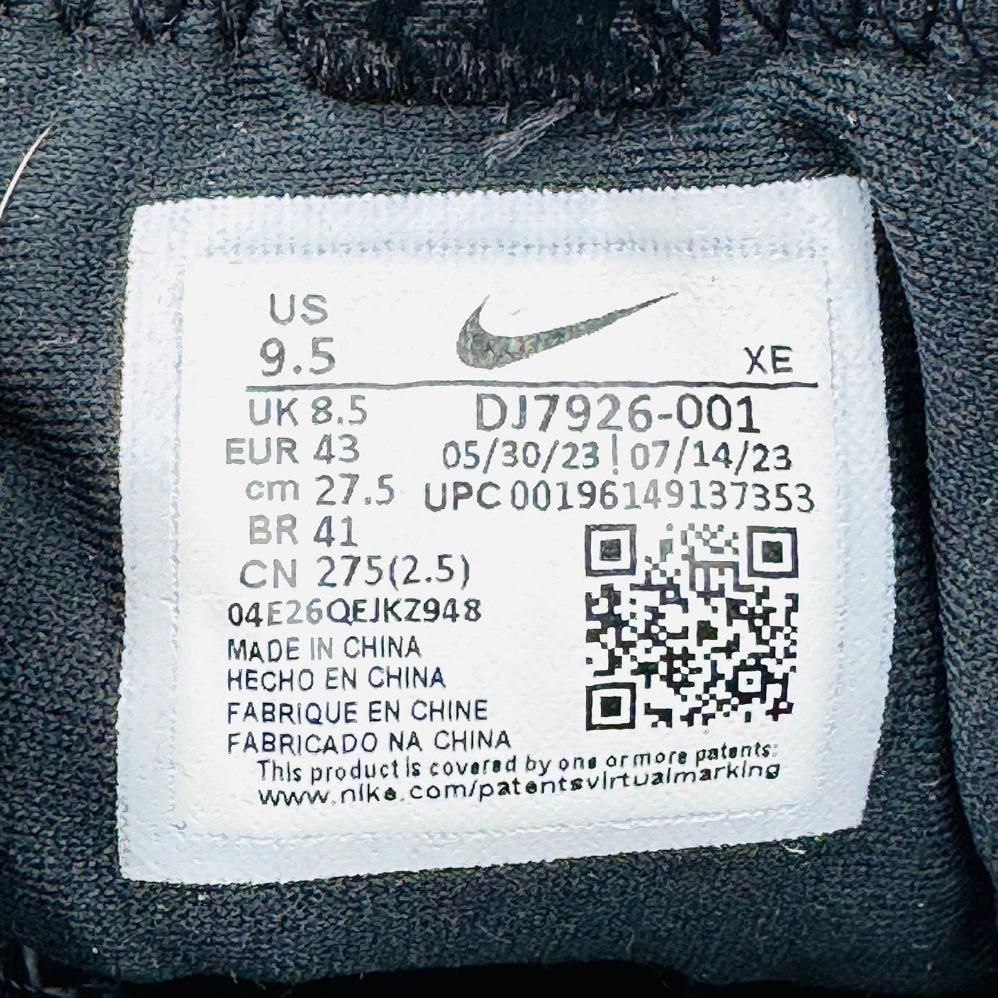 Nike Pegasus Trail 4 GORE-TEX Shoes (Size 43) - DJ7926-001