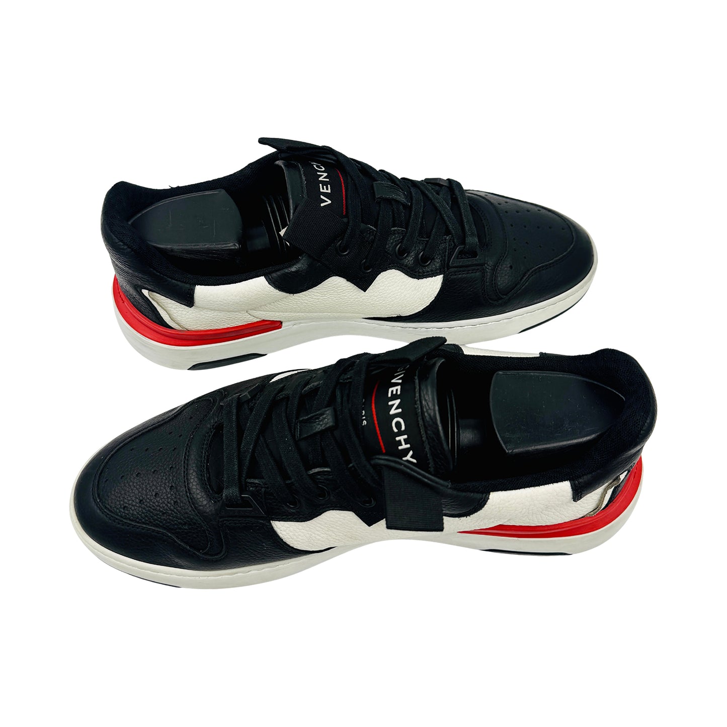 Givenchy Men's Wing 'Black White' Low Top Sneakers (Size 41)