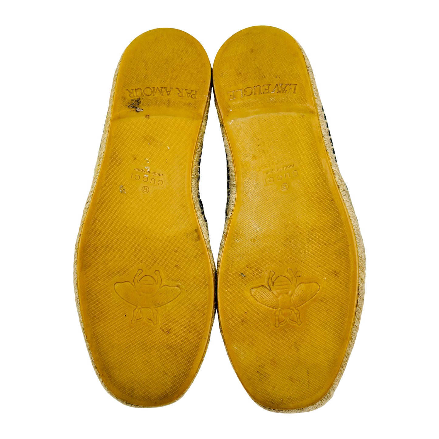 Gucci Alejandro Interlocking G Espadrille Shoes (Size 42)