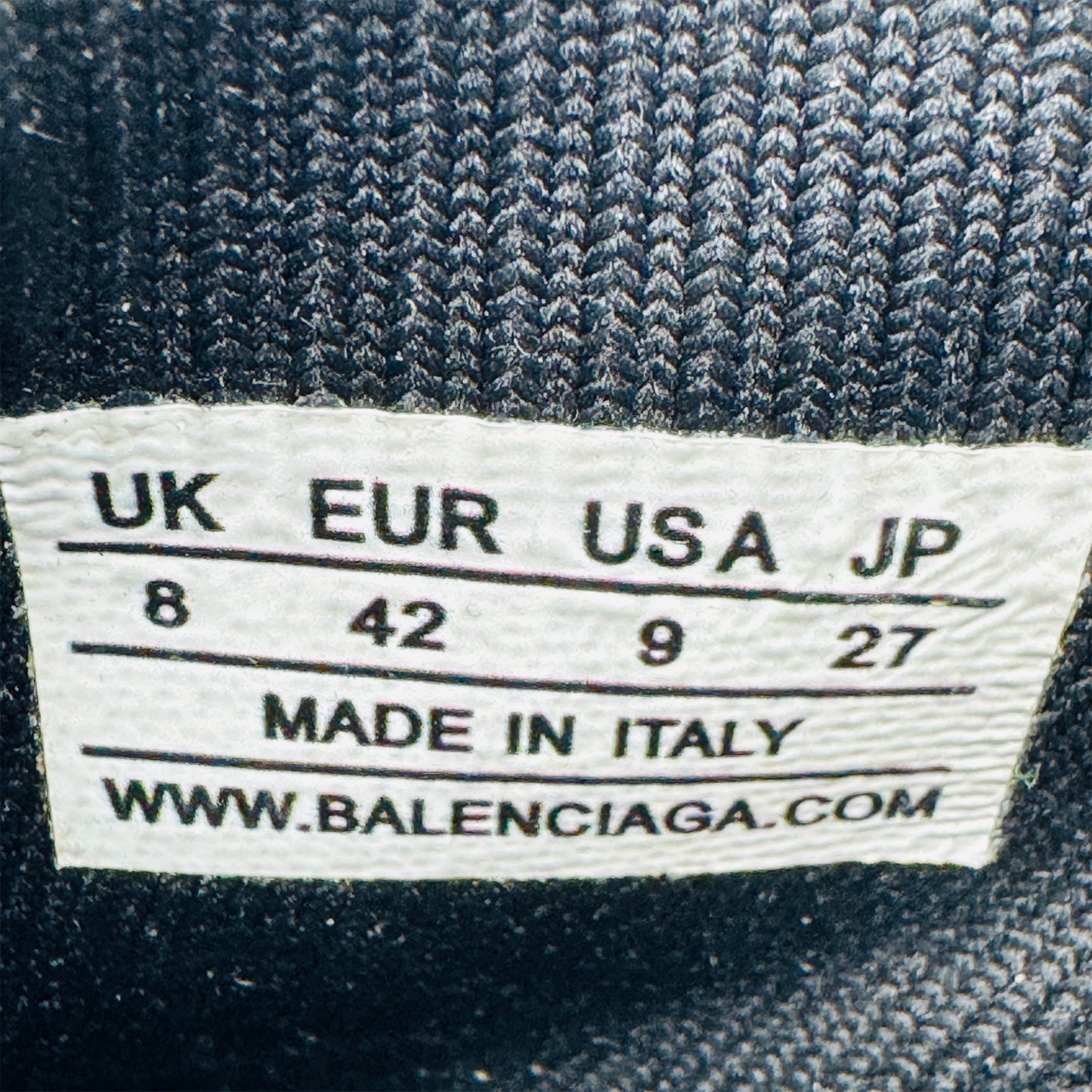 Balenciaga Men's Speed Black Mules (Size 42)