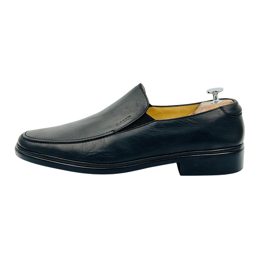 Bally Men's Black Calf Leather Slipon Loafer (Size 45)