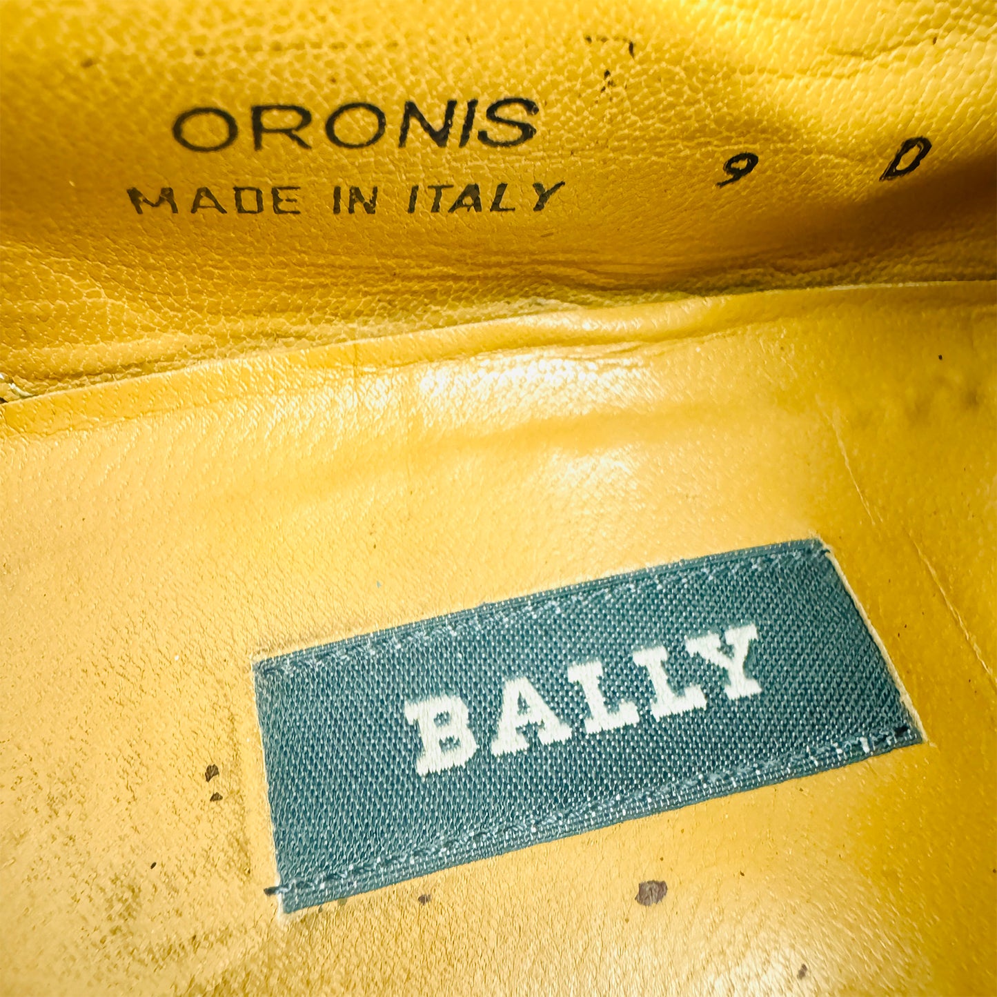 Bally Oronis Dark Brown Derby Shoes (Size 42/42.5)