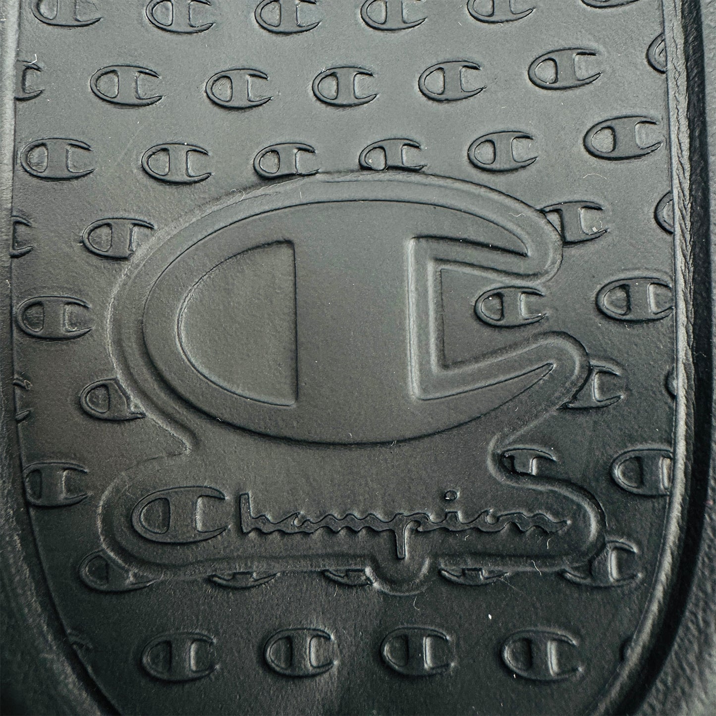 Champion Men's Super Black EVA Slides (Size 40)