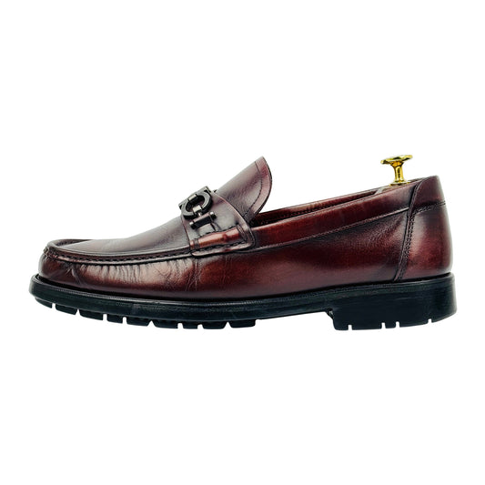 Salvatore Ferragamo David Gancini Bit Loafers (Size 42)