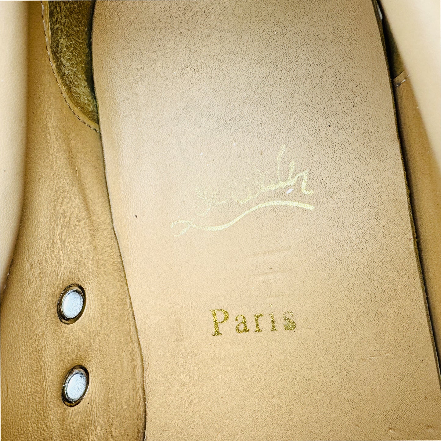 Christian Louboutin Men's Louis Junior Spikes Sneakers (Size 42)