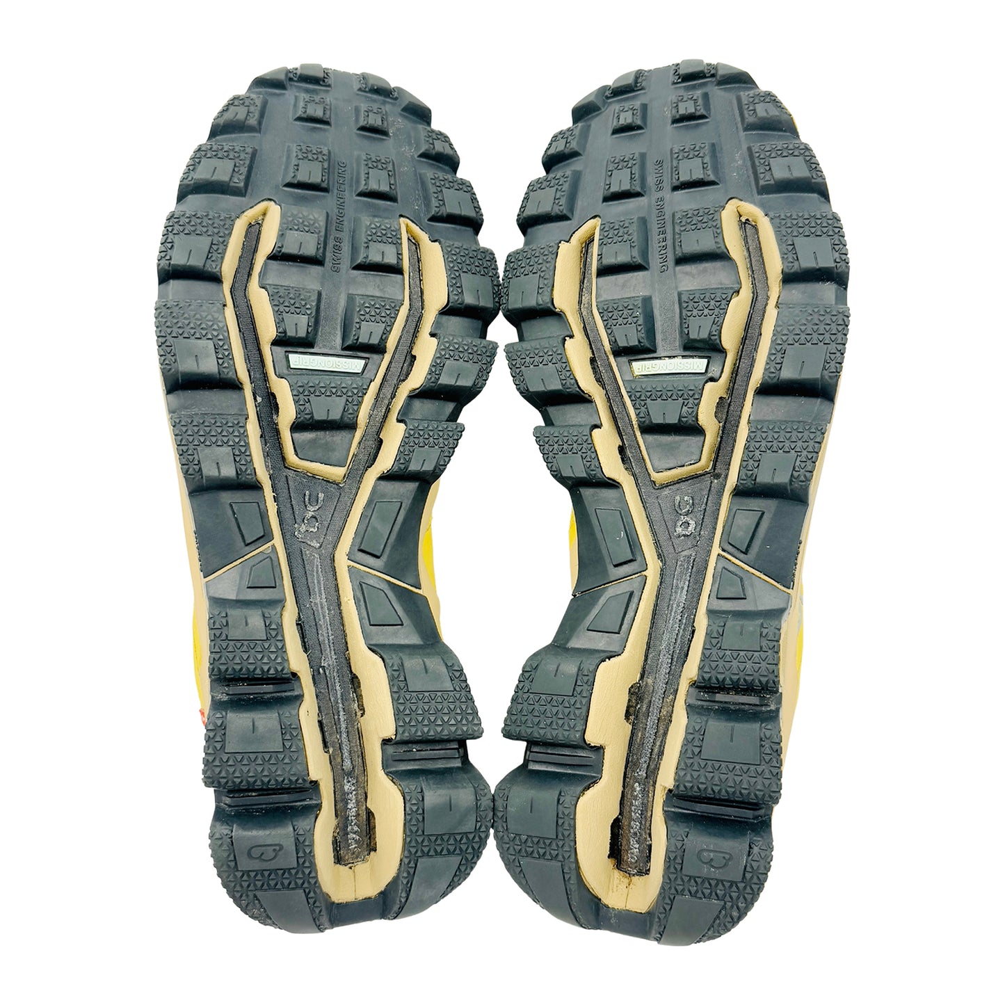 On Running Cloudventure Waterproof 'Yellow' Shoes (Size 43)