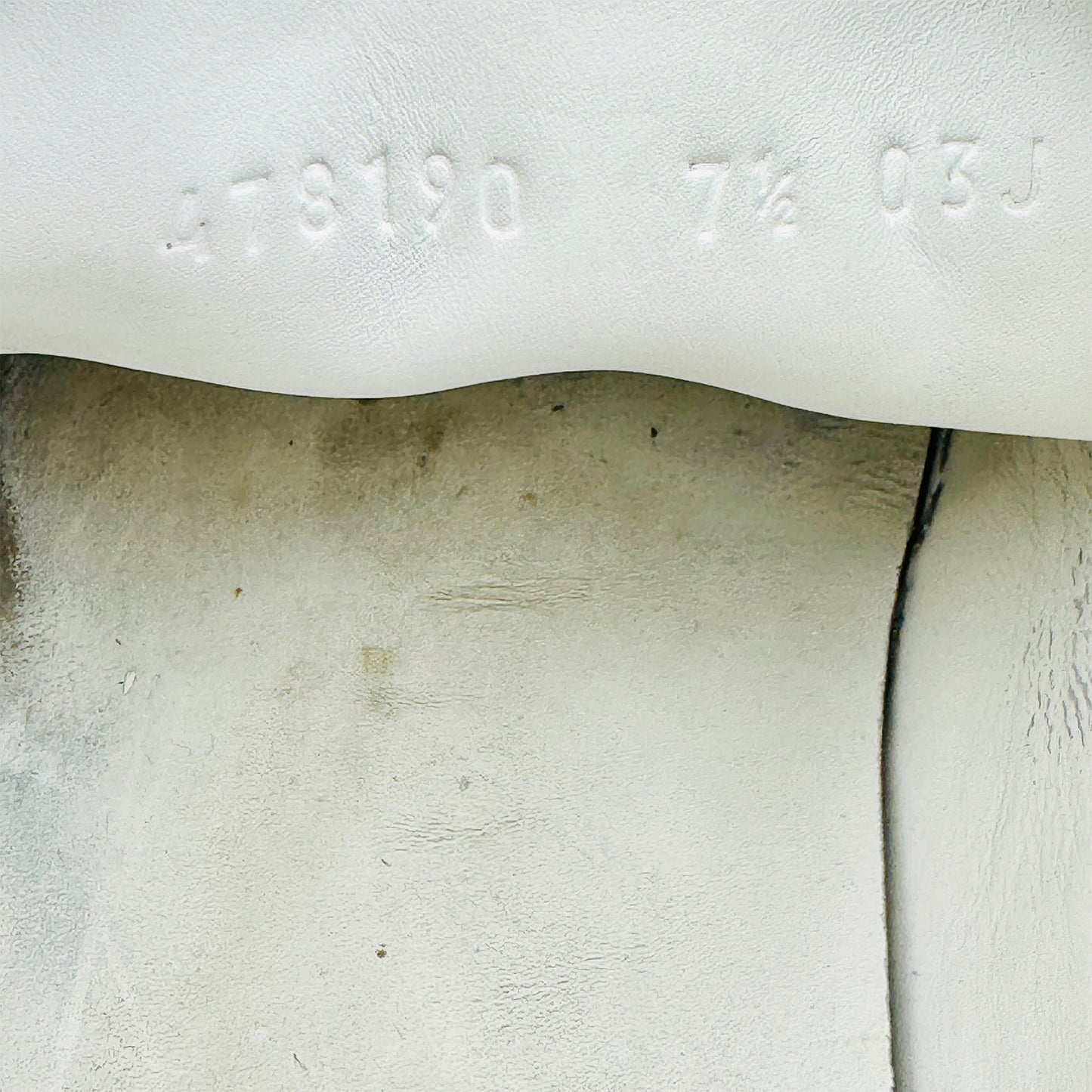 Gucci Ace White Leather Sneakers (Size 42) - 478190