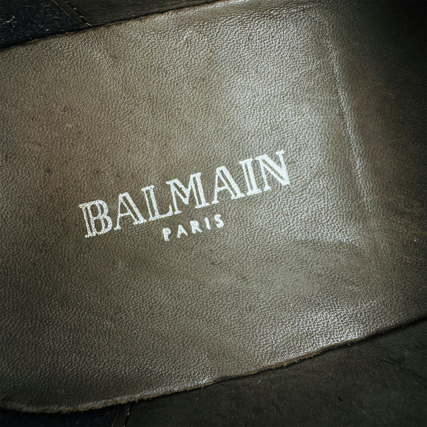Balmain Men's Brown Leather Brogue Shoes (Size 41)