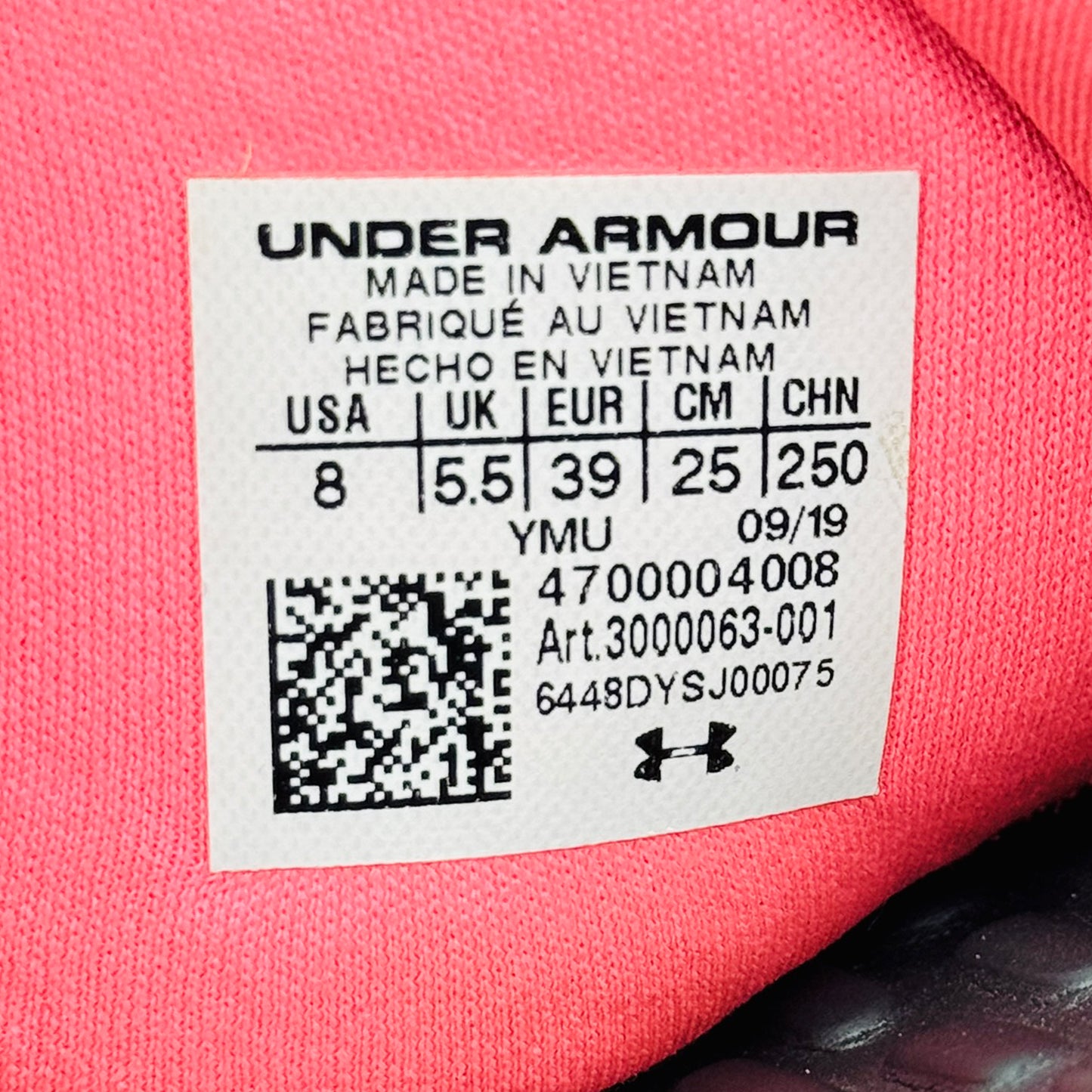 Under Armour Playmaker Slides (Size 39) - 3000063-001