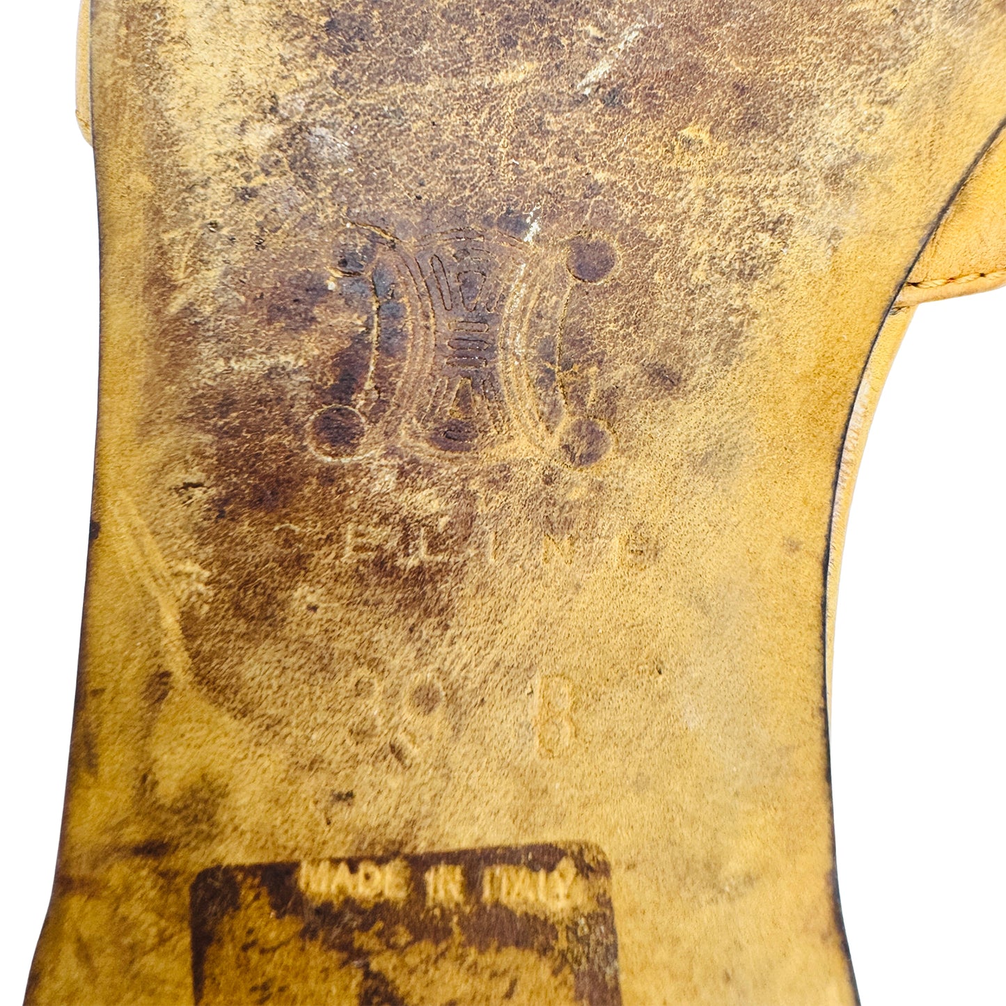 Celine Women's 'Mustard Yellow' Slippers (Size 39)