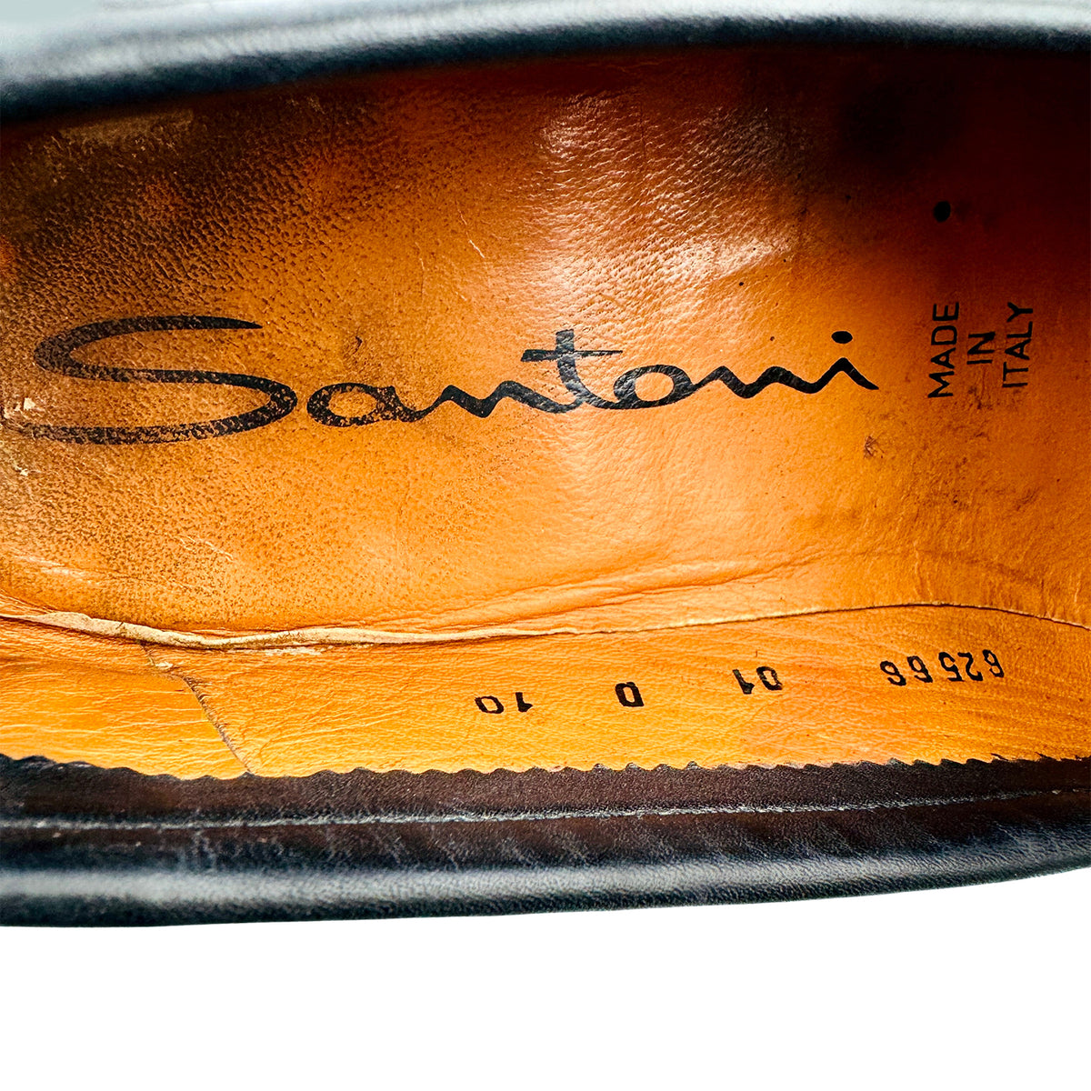 Santoni Paine Leather Penny Loafers (Size 43/43.5) - 62566 01