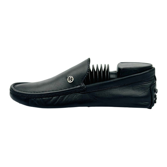 Gucci Interlocking G Driver Black Loafer (Size 41/41.5)