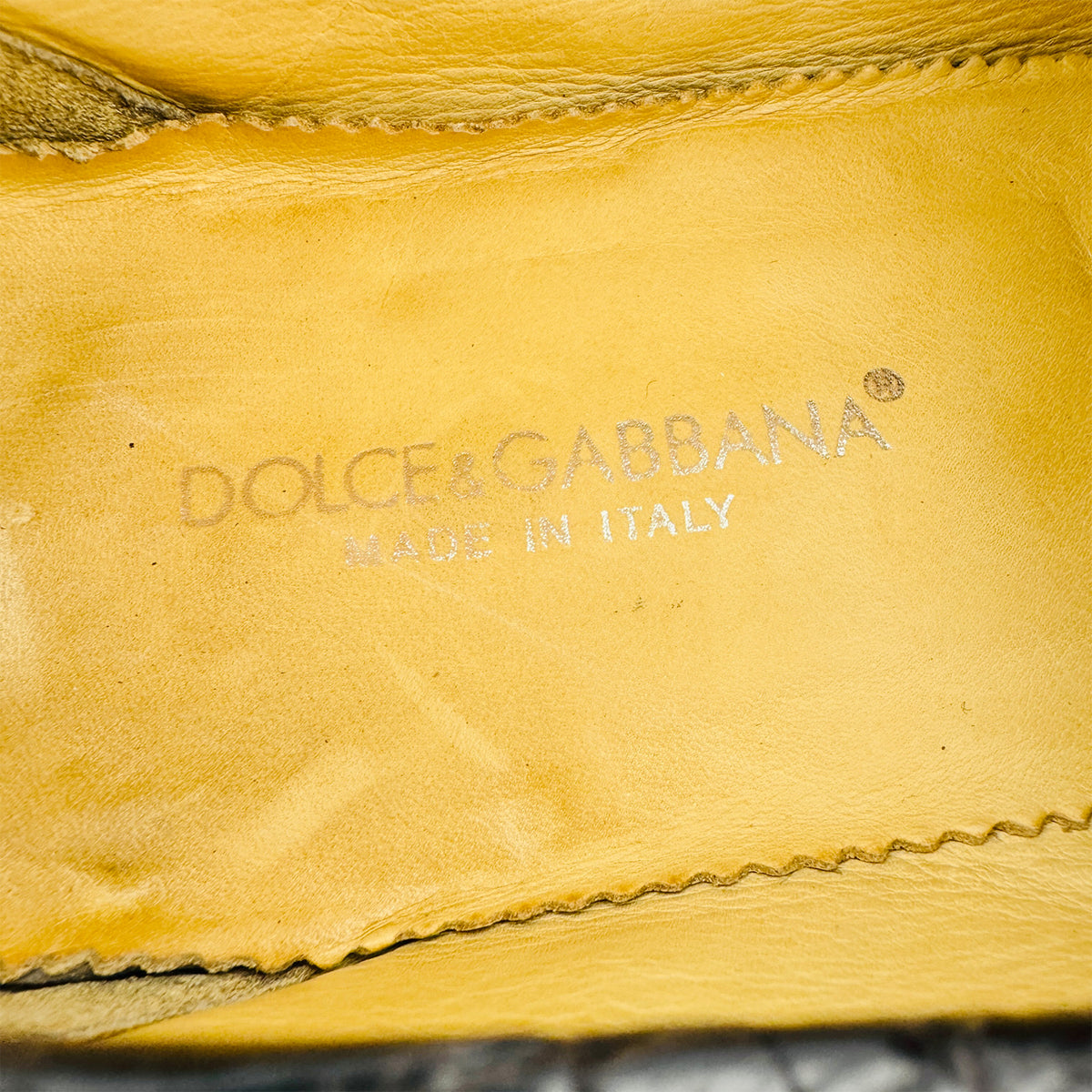 Dolce & Gabbana Men's Exotic Leather Loafers (Size 43.5)