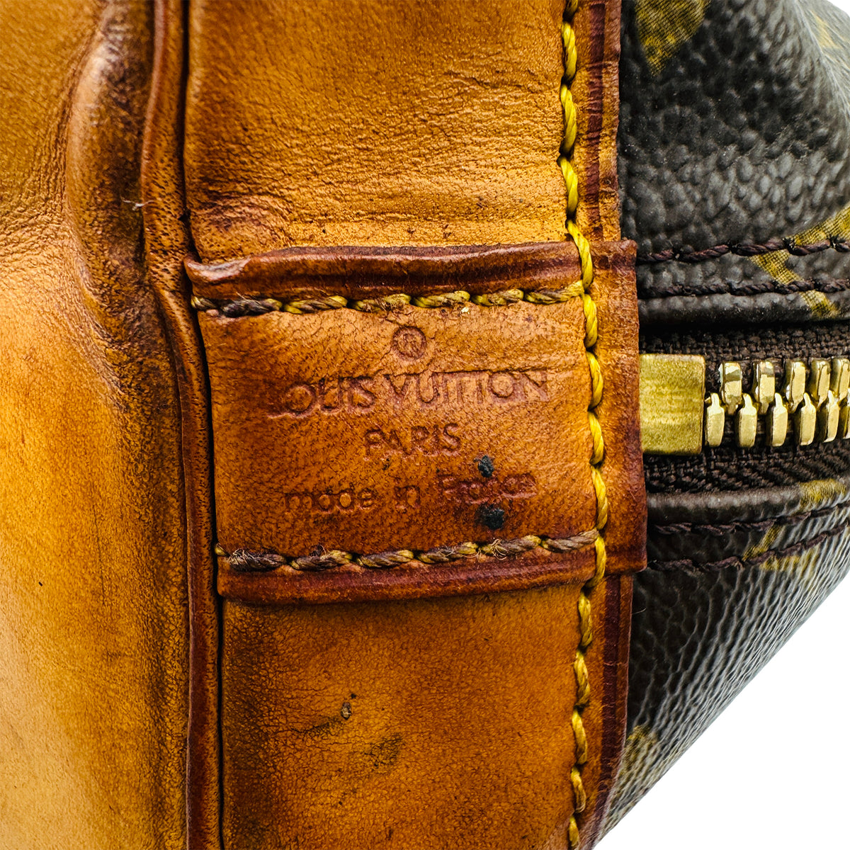 Louis Vuitton Alma PM Monogram Handbag - M51130