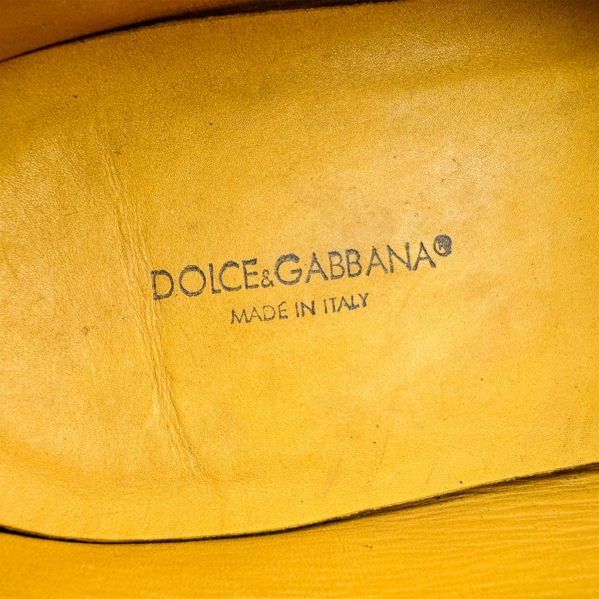 Dolce & Gabbana Snakeskin Leather Driving Loafers (Size 42/42.5)