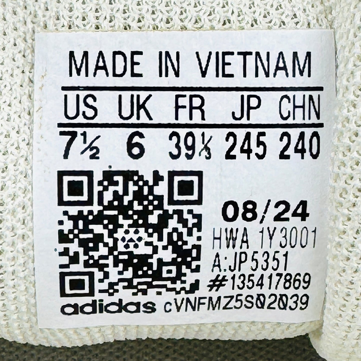 Adidas VL Court 3.0 Sneakers (Size 39.5) - JP5351