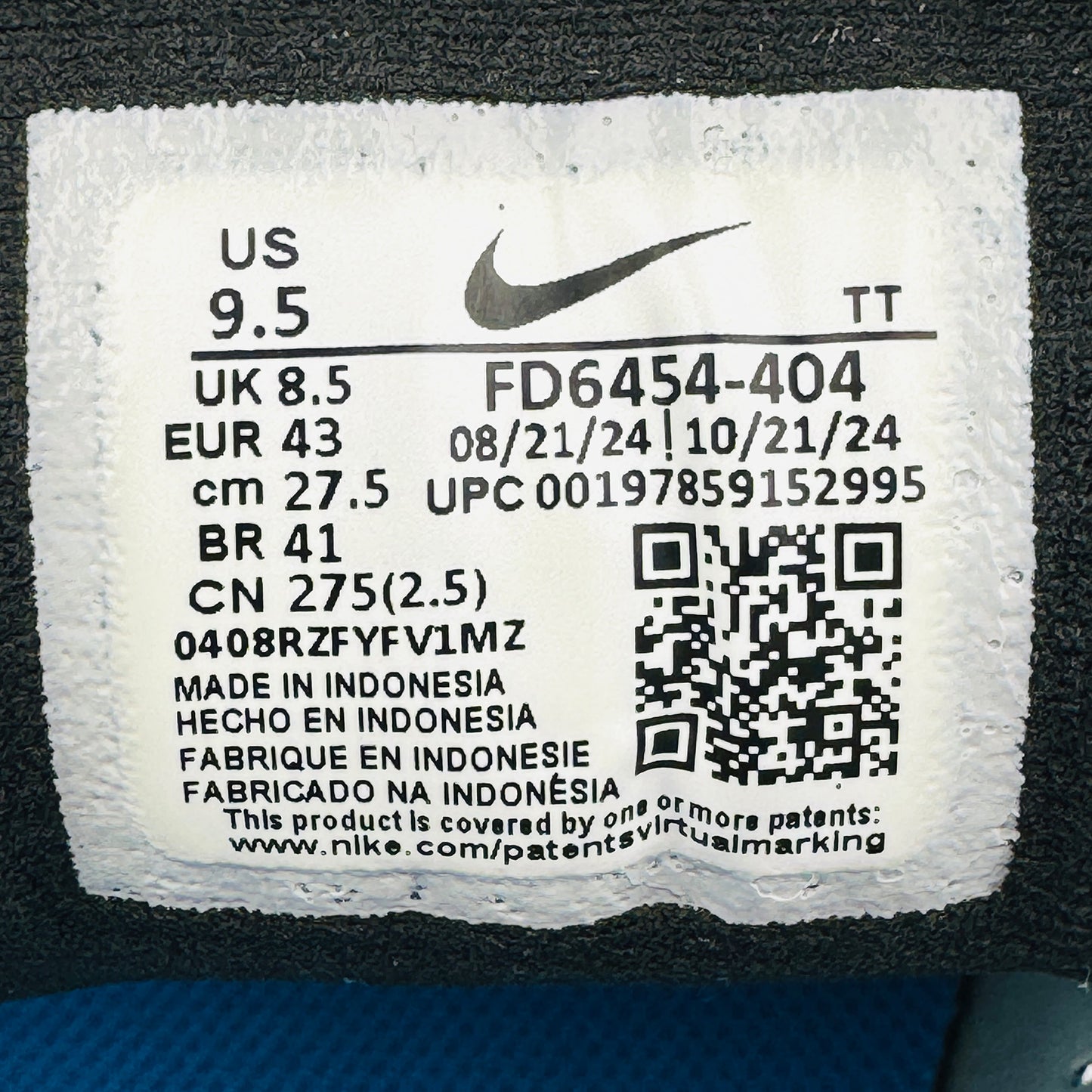 Nike Downshifter 13 Shoes (Size 42.5/43) - FD6454-404